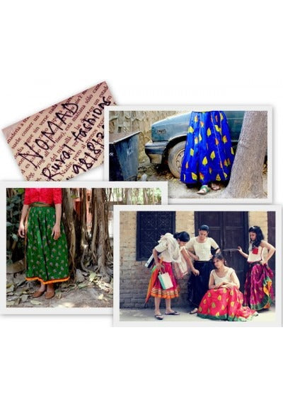 Nomad is a riot of colors and celebrates the spirit of being a woman - An Indian Summer