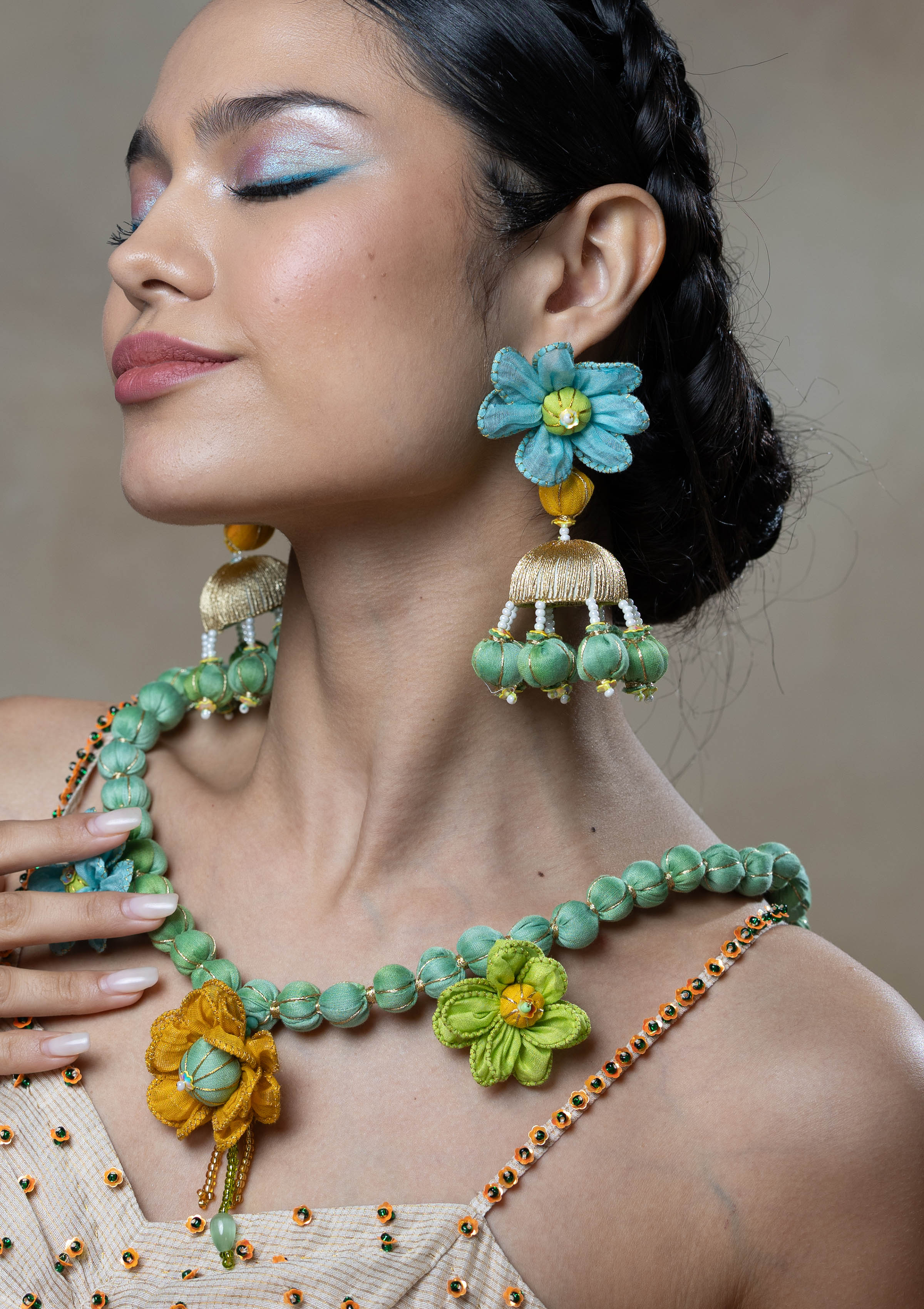 Phooljhari Jewellery Set