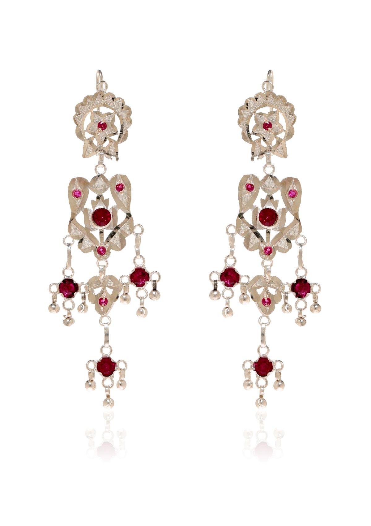 Shabnami Silver Earrings