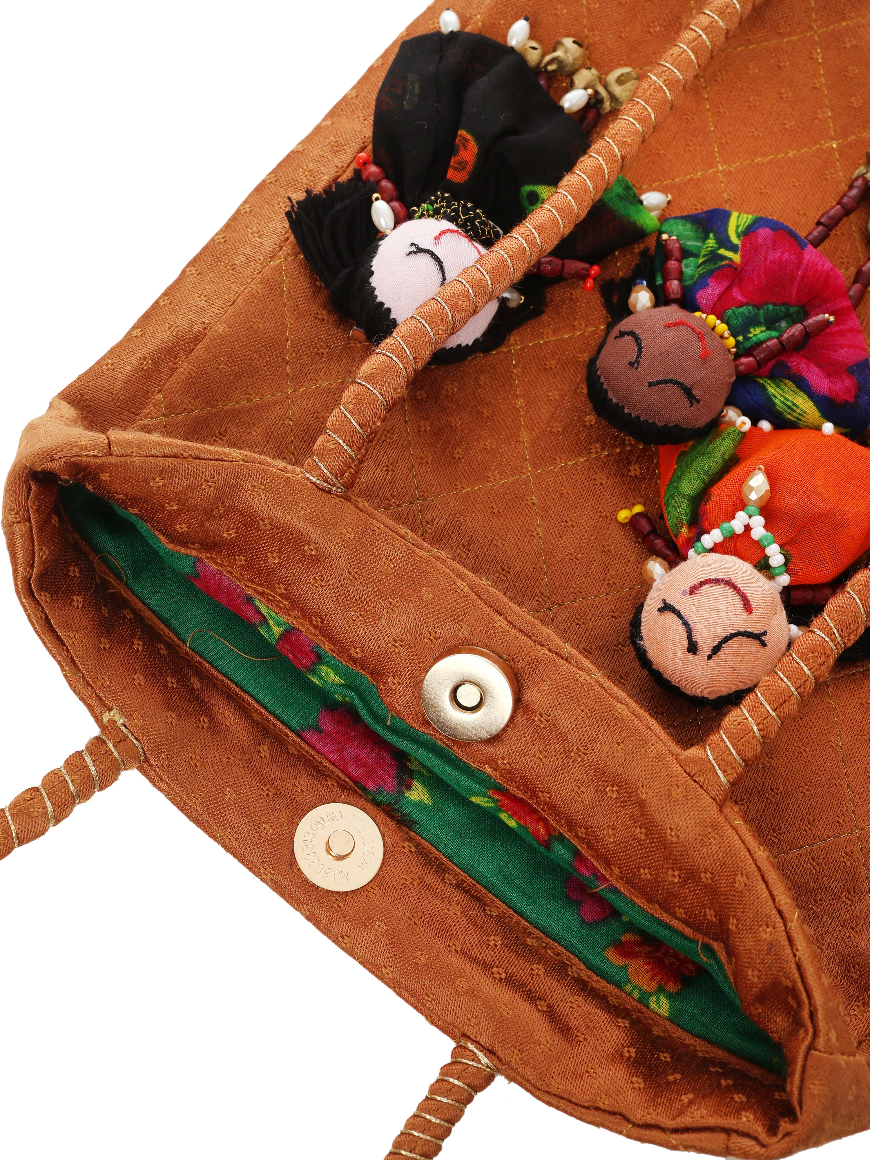 Balushahi Brooch Bag