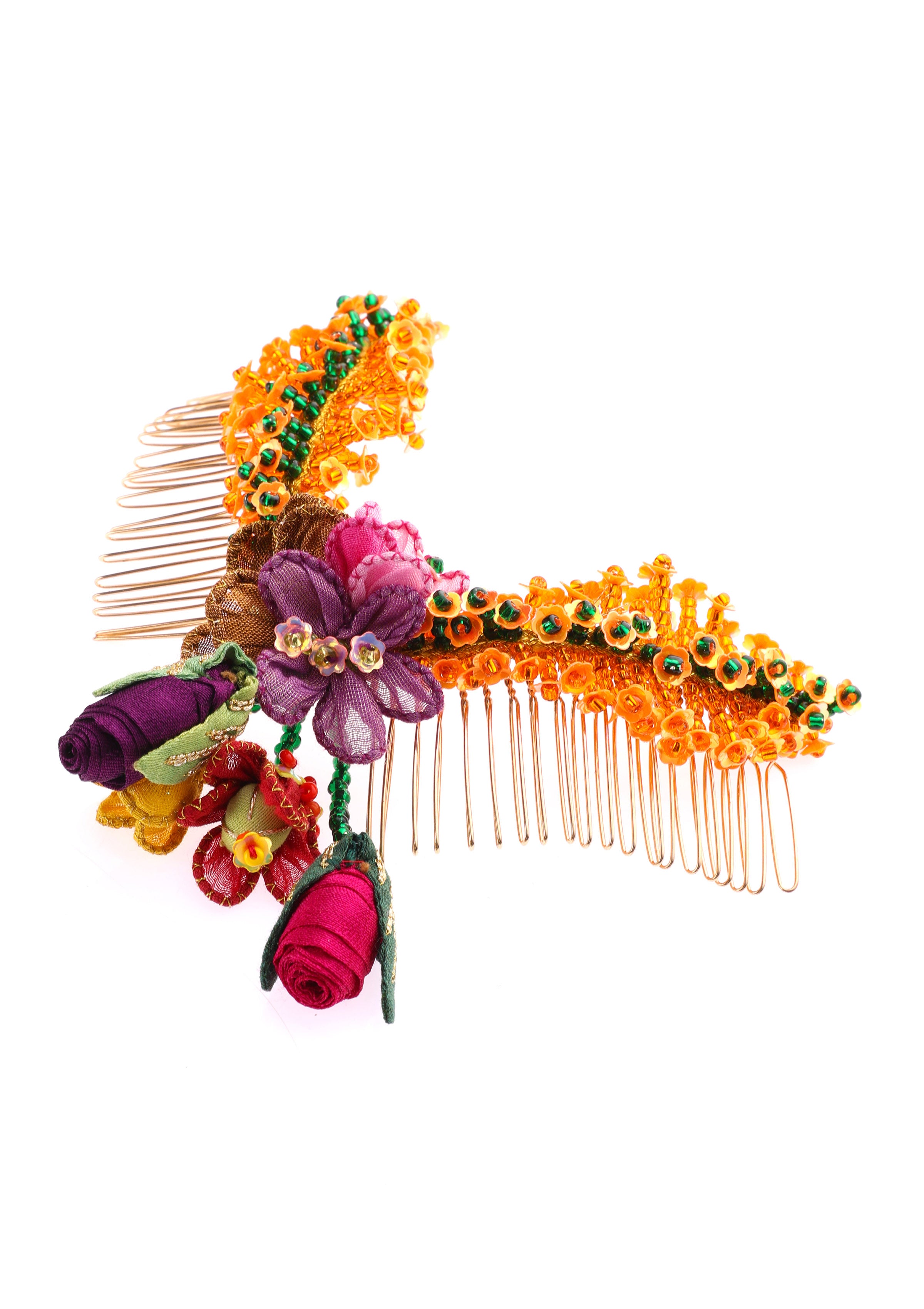 Phoolika Floral Comb Clip