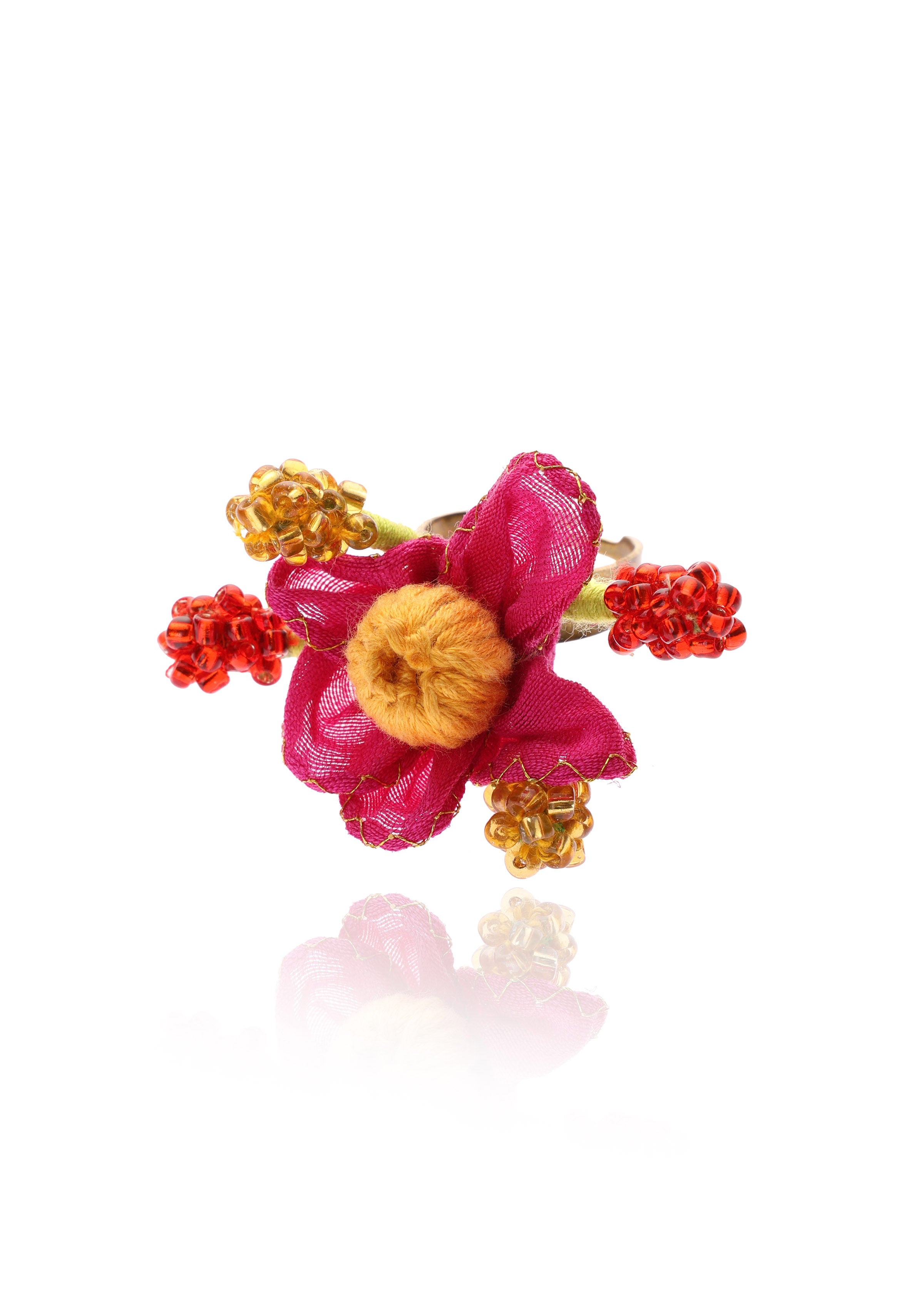 Kamboja Floral Ring