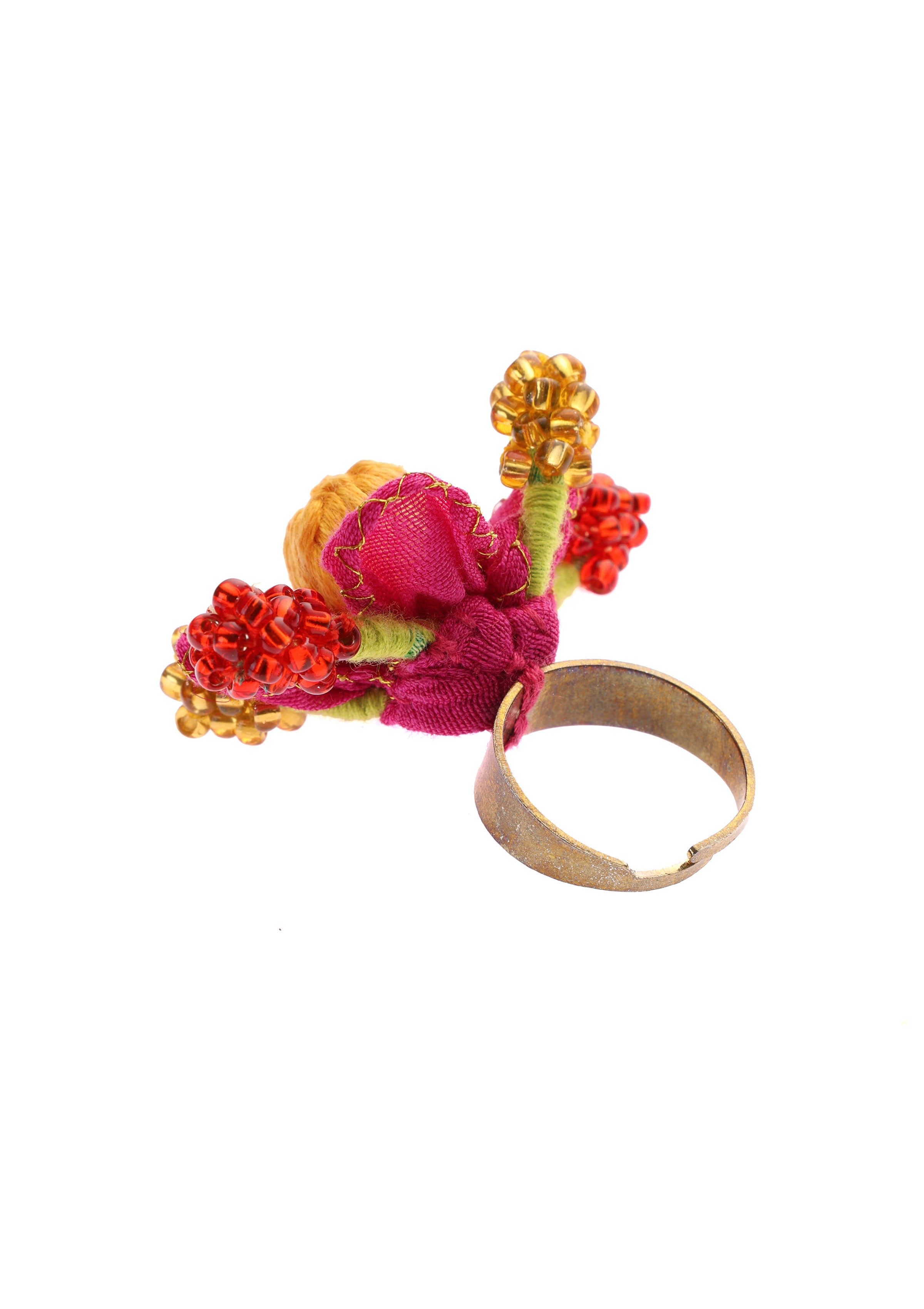 Kamboja Floral Ring