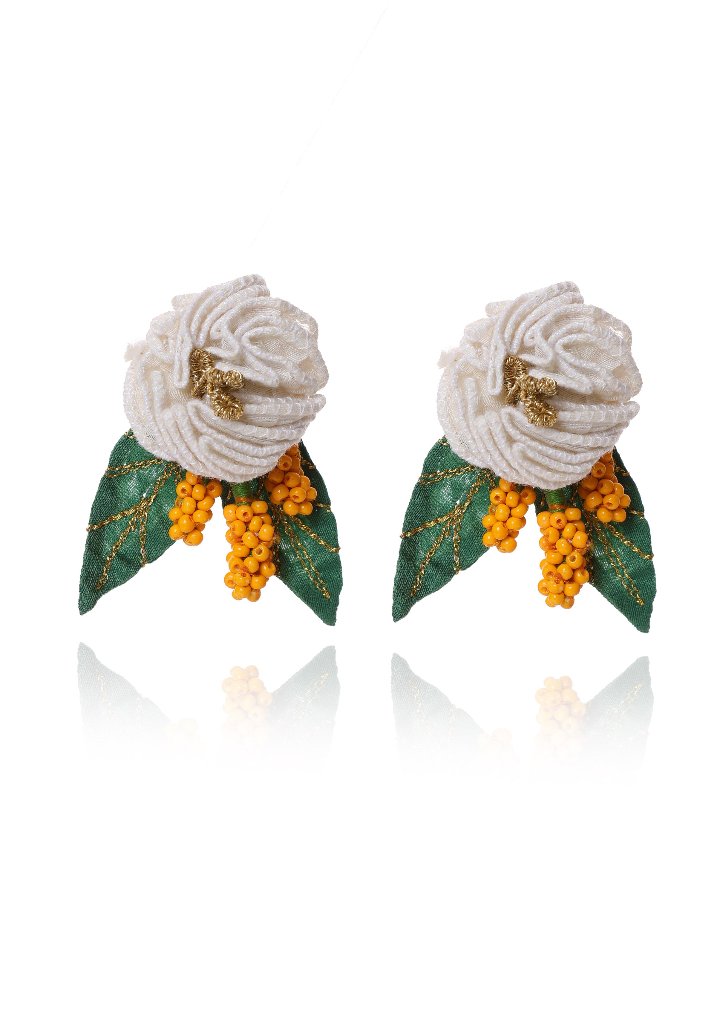 Kumudini Floral Earrings