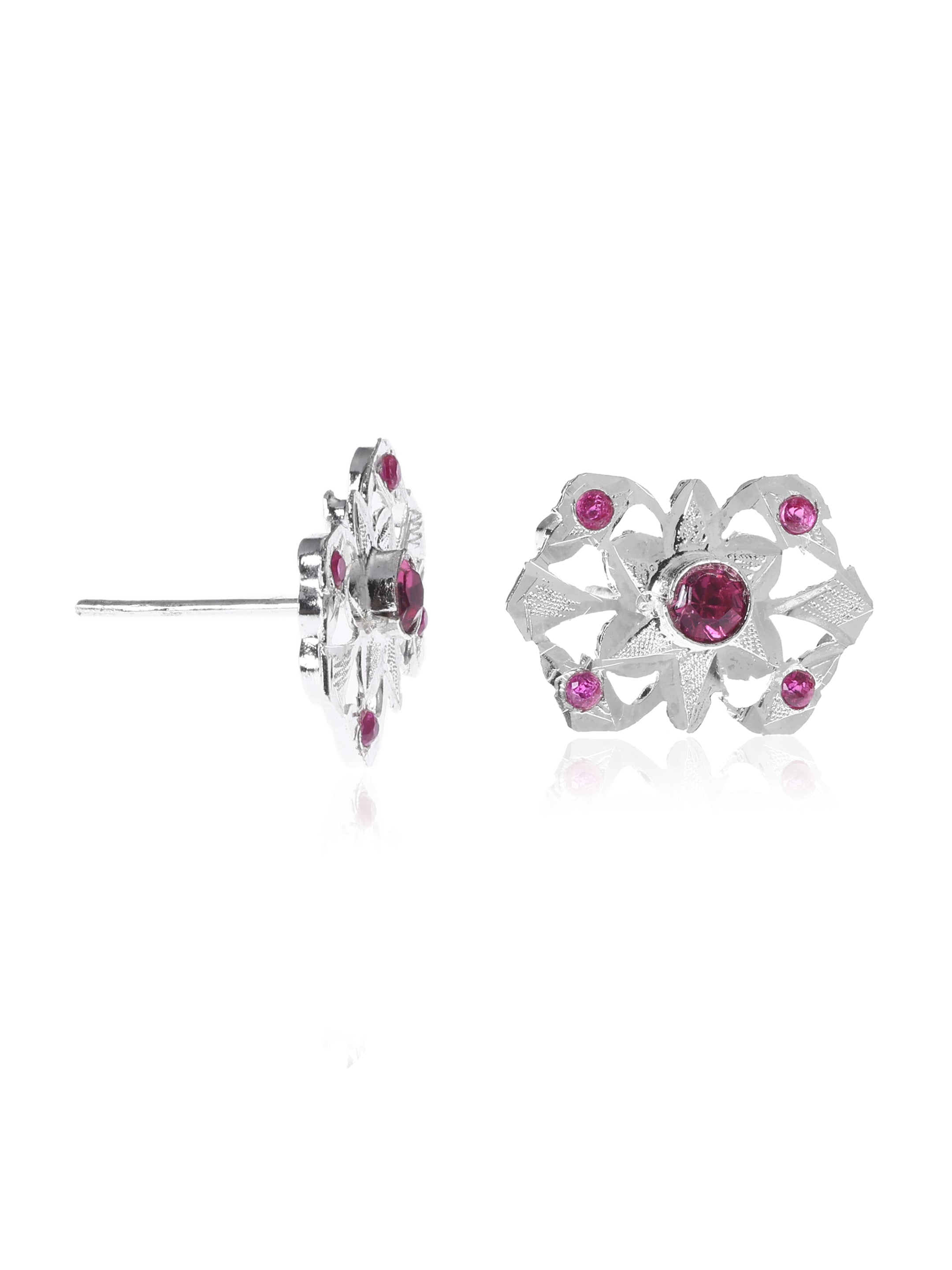 Sarika Handmade Silver Earrings