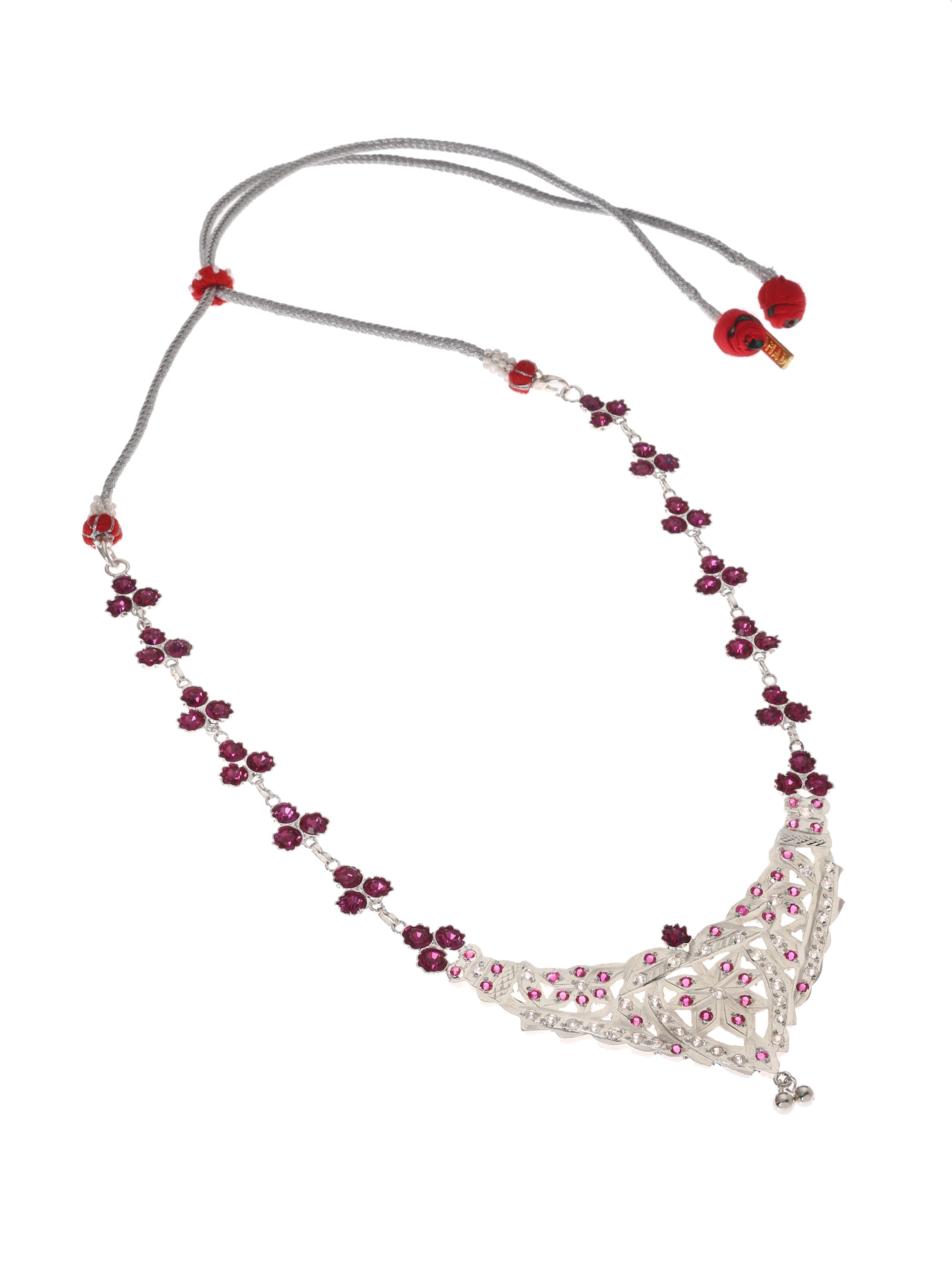 Nabila Handmade Silver Necklace