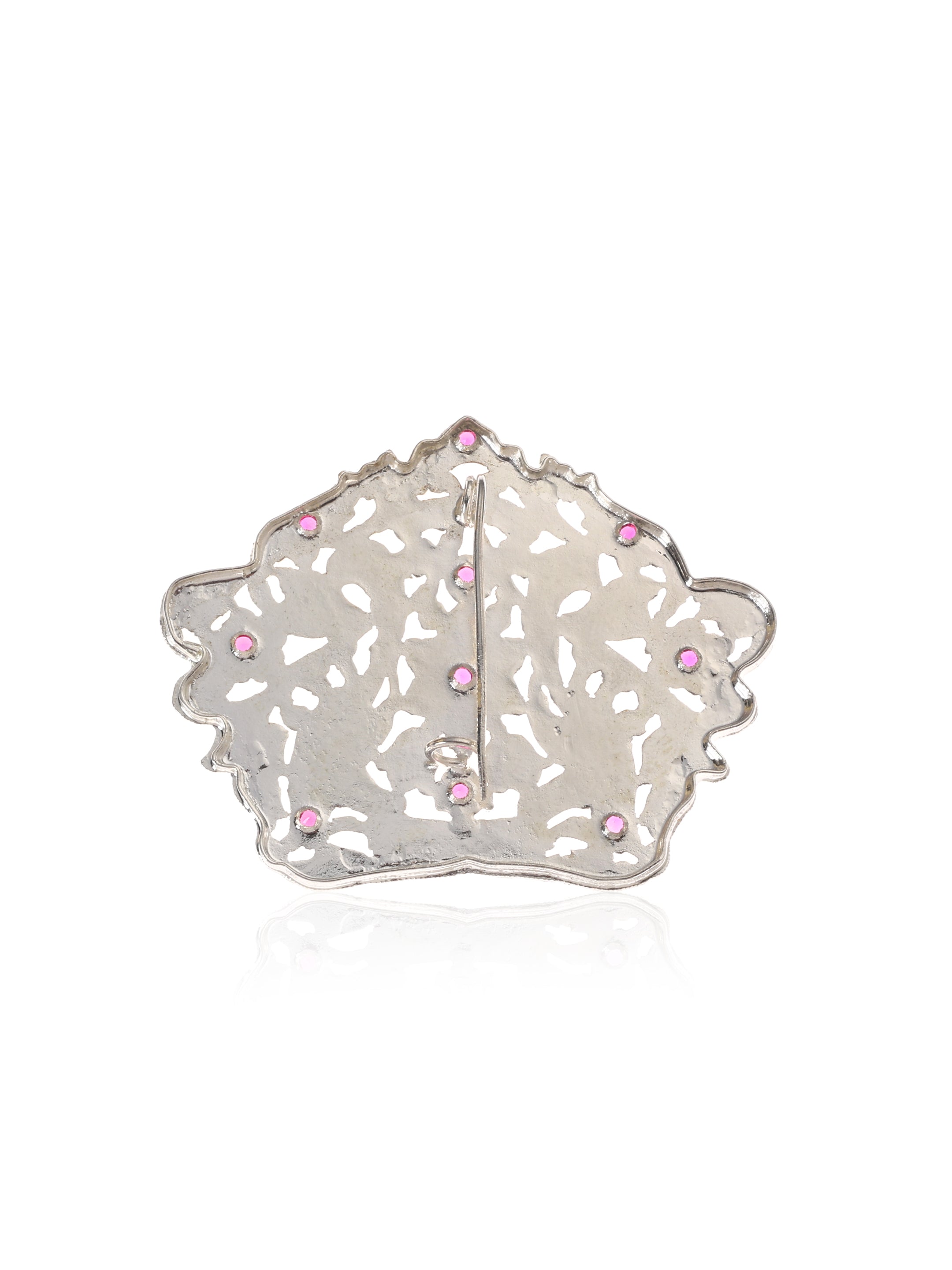 Zainab Handmade Silver Brooch