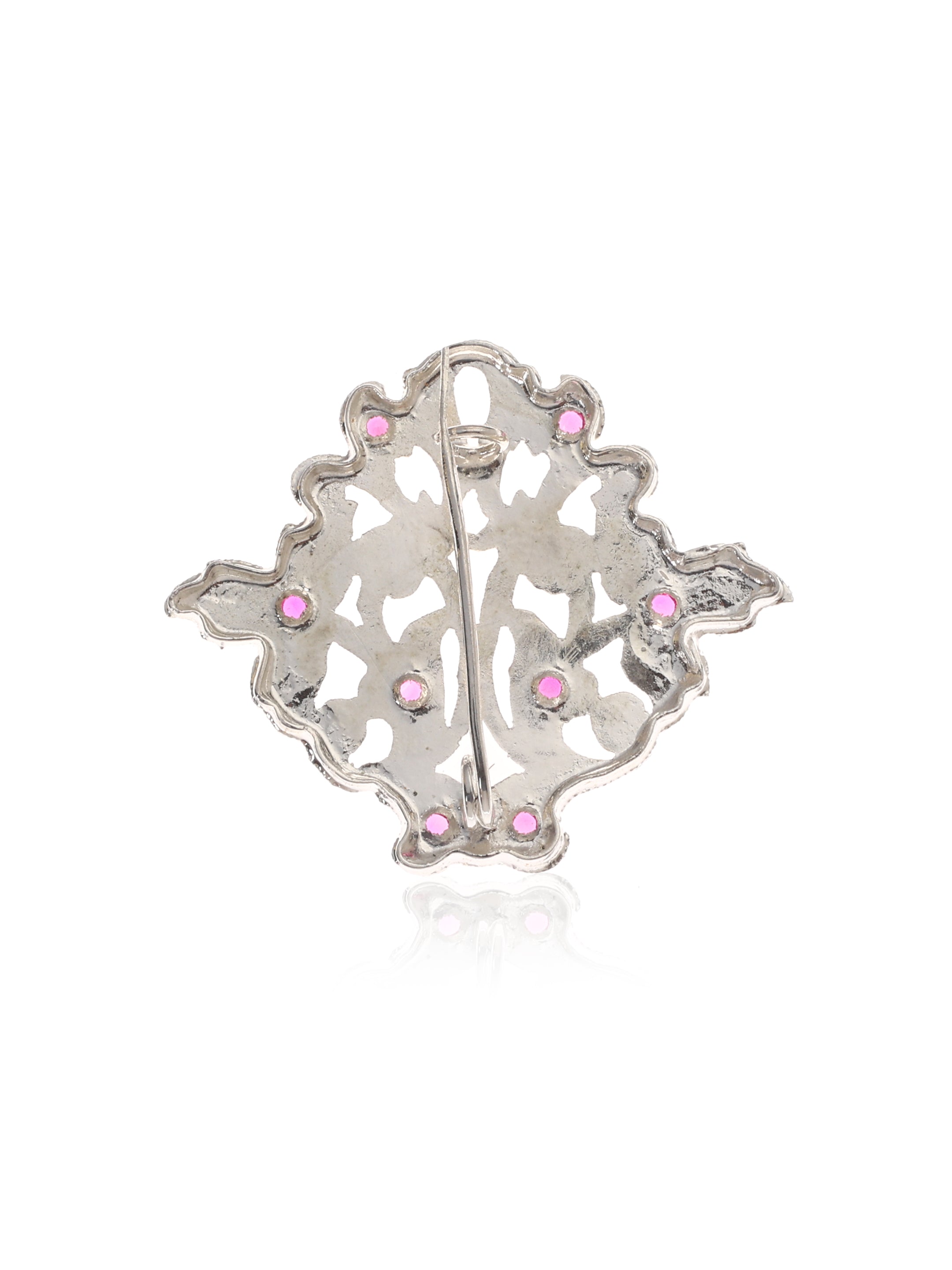 Amina Handmade Silver Brooch