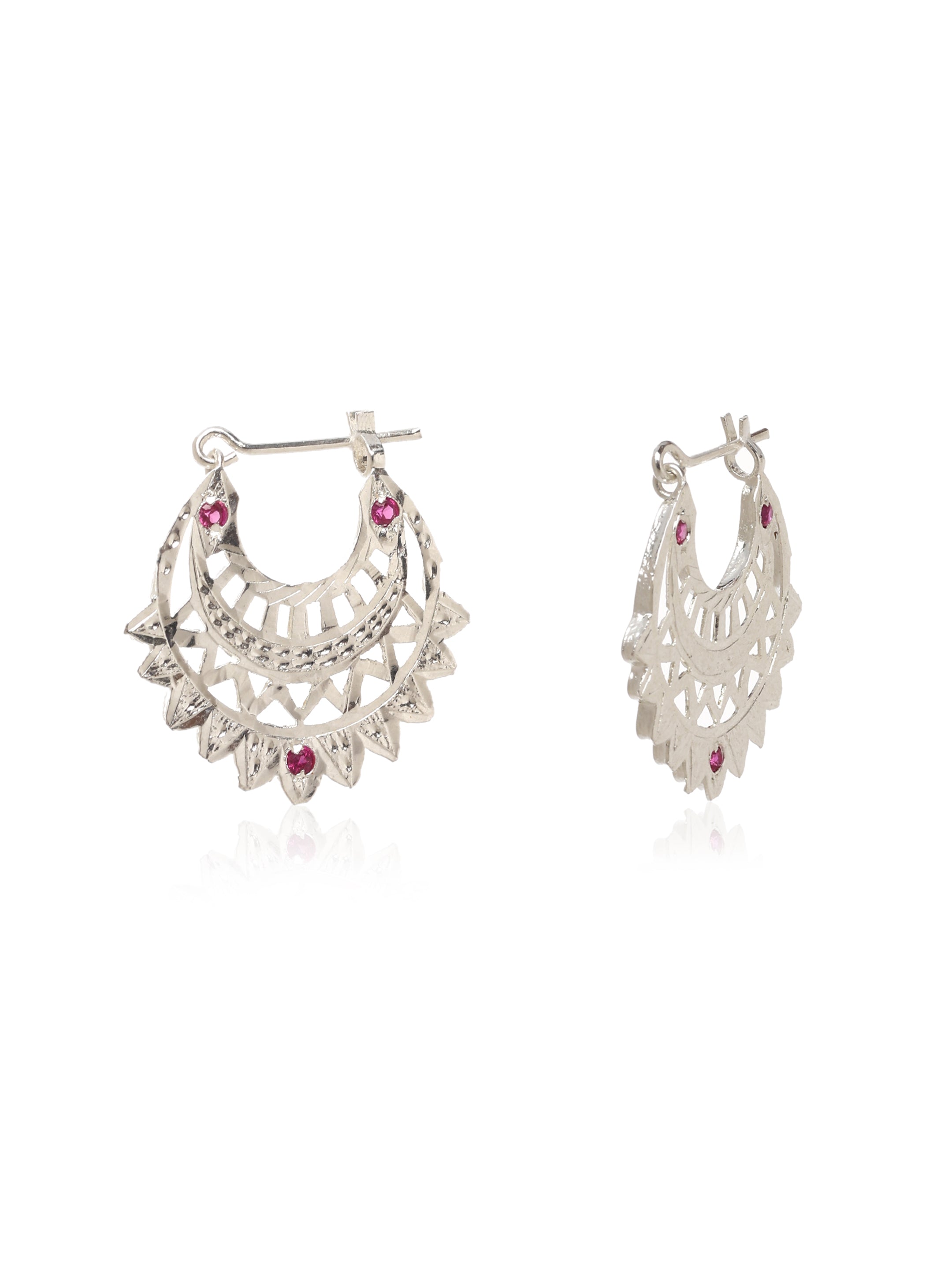 Noorichand Handmade Silver Earrings