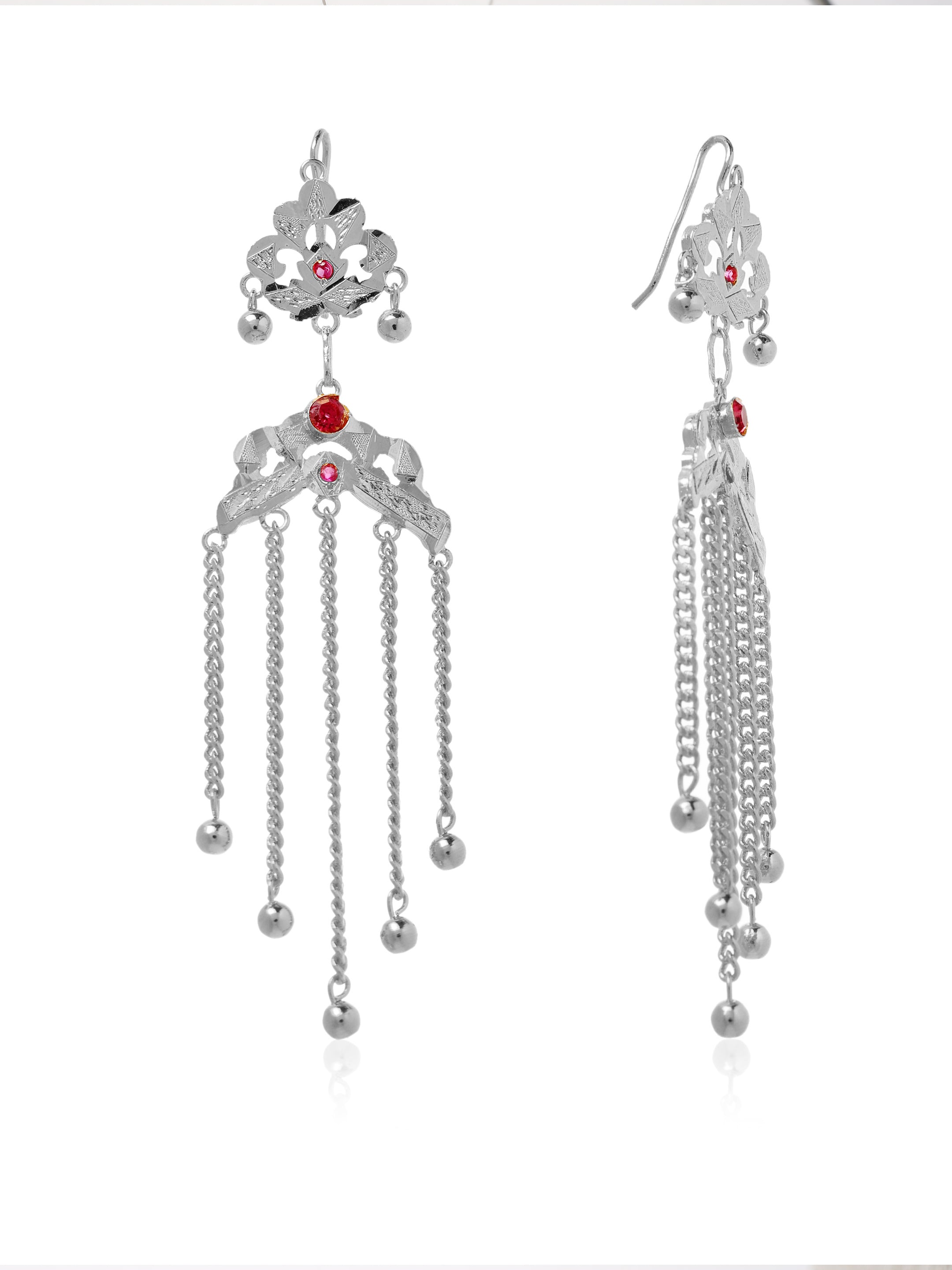 Sarita Silver Earrings