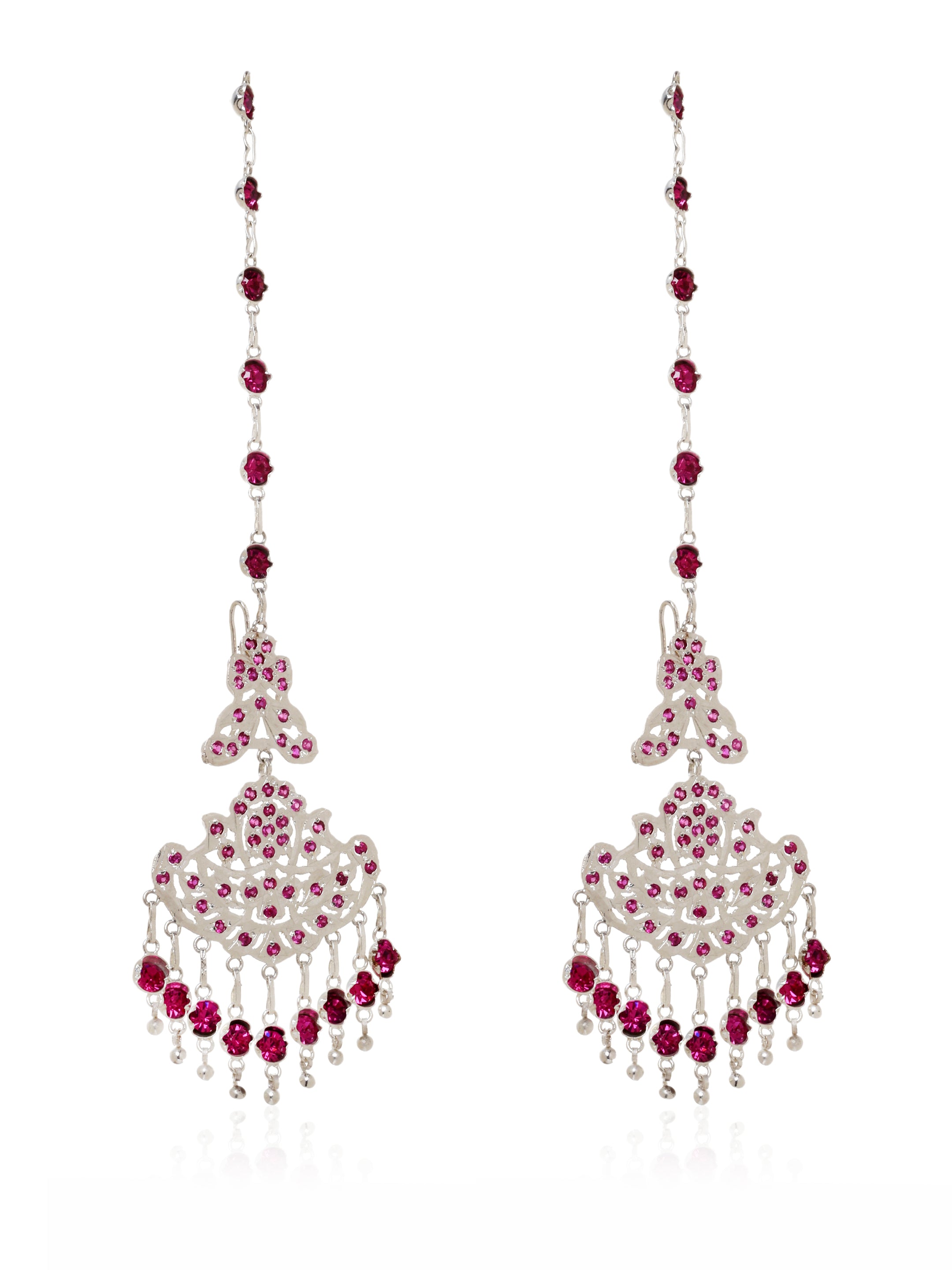 Mitra Handmade Silver Necklace & Earrings Set