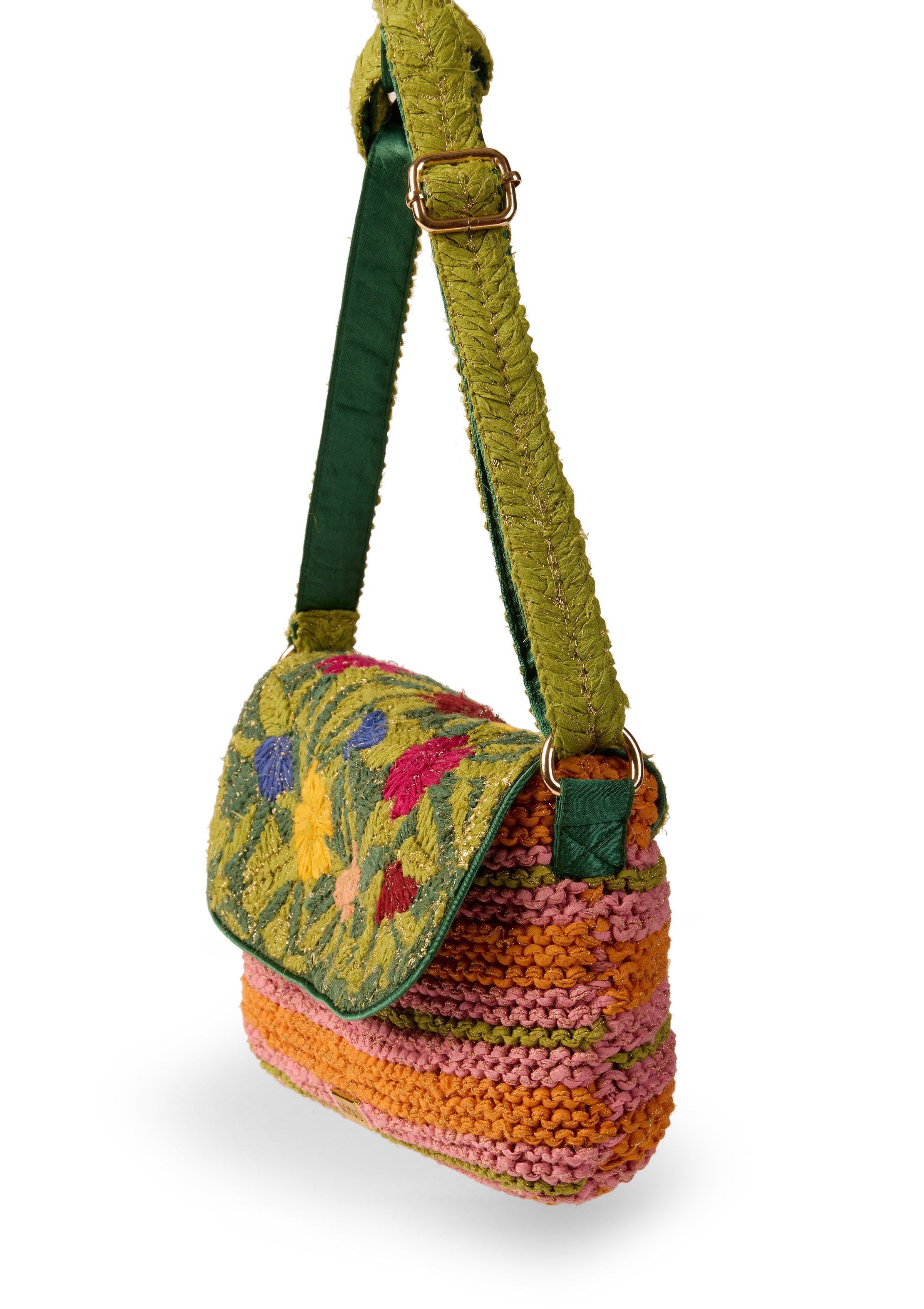 Wild Canopy Sling Knit Bag