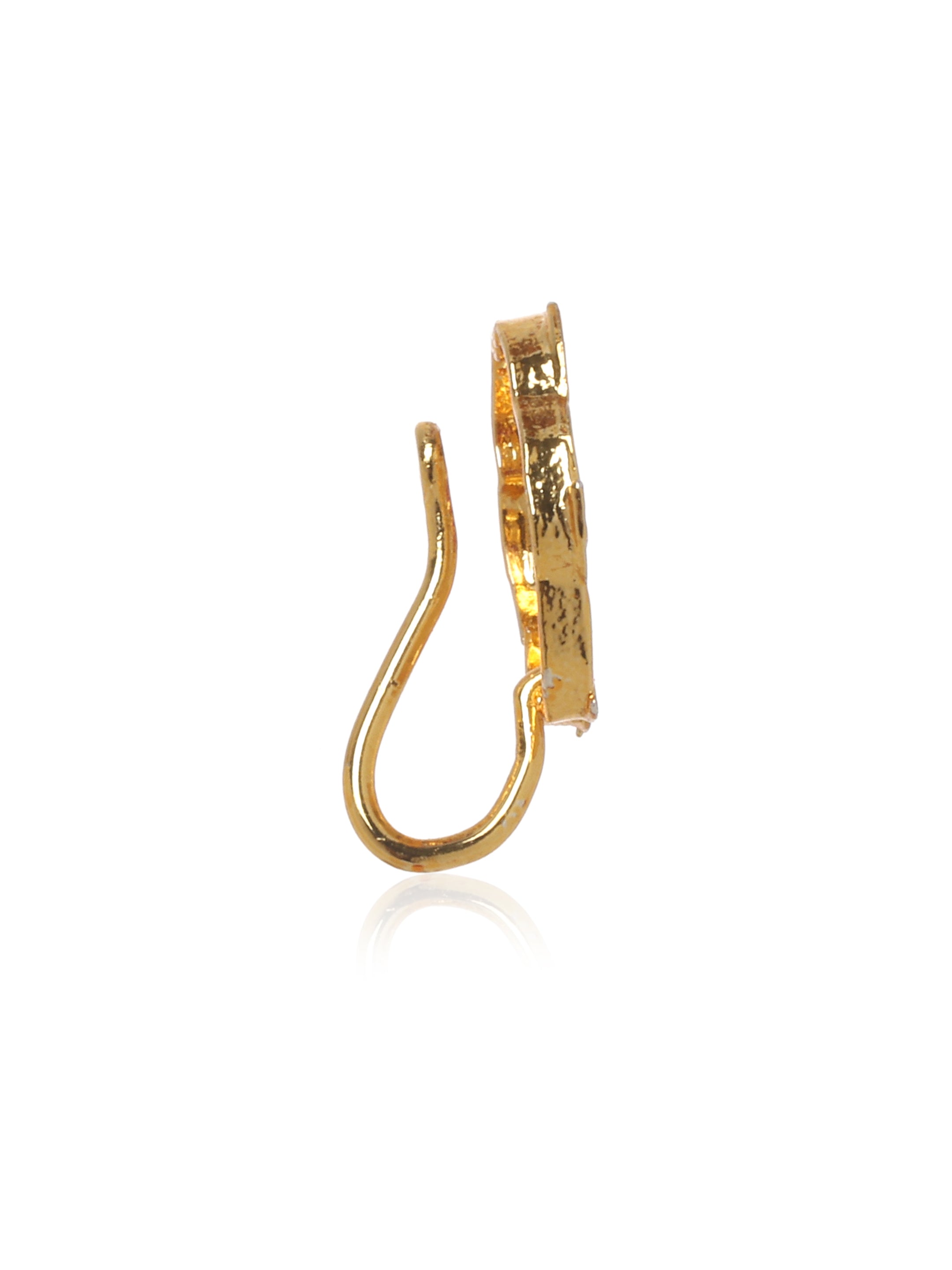 Sobia Gold Tone Silver Nosepin