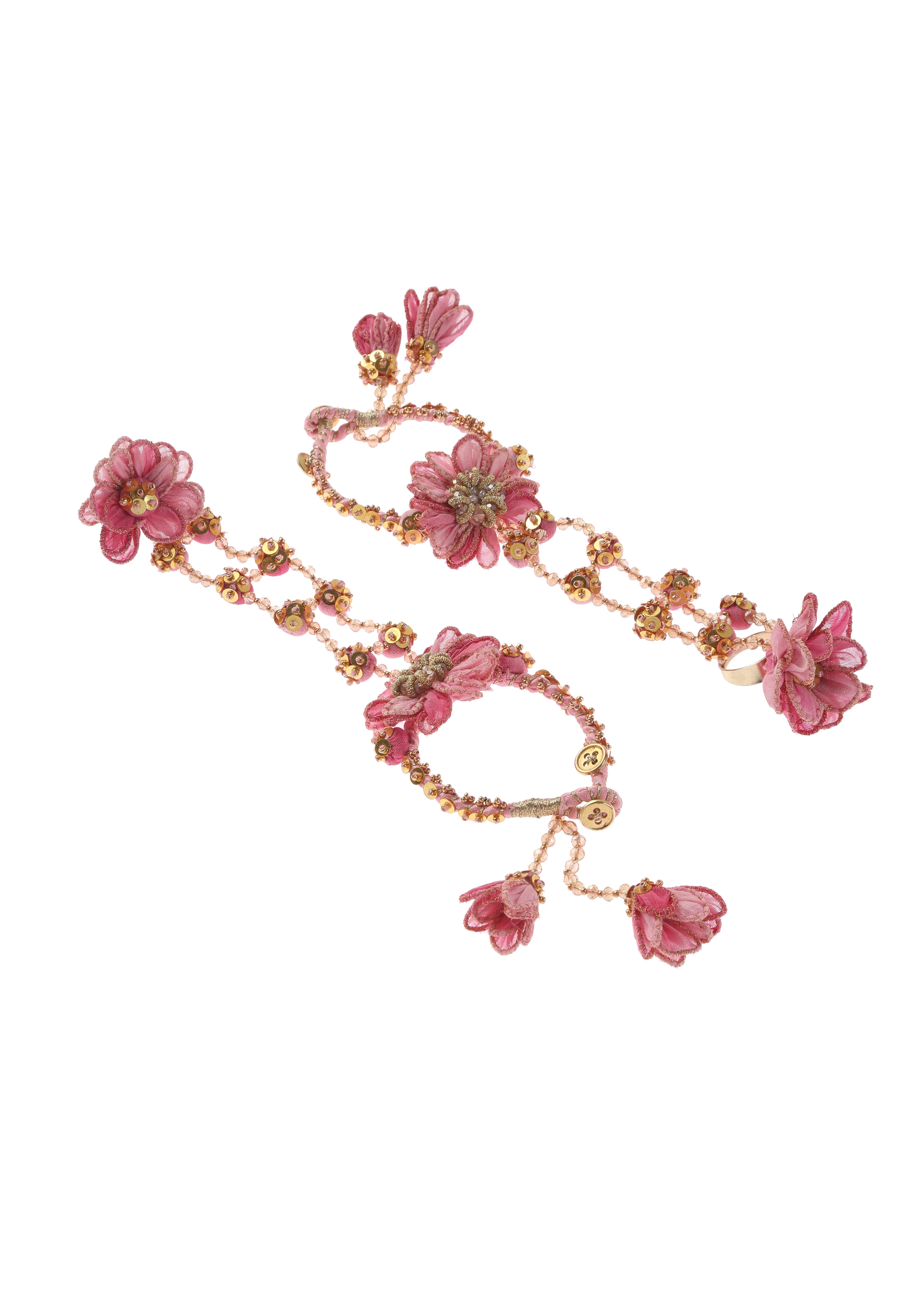 Bloom Blush Hathphool - Set of 2