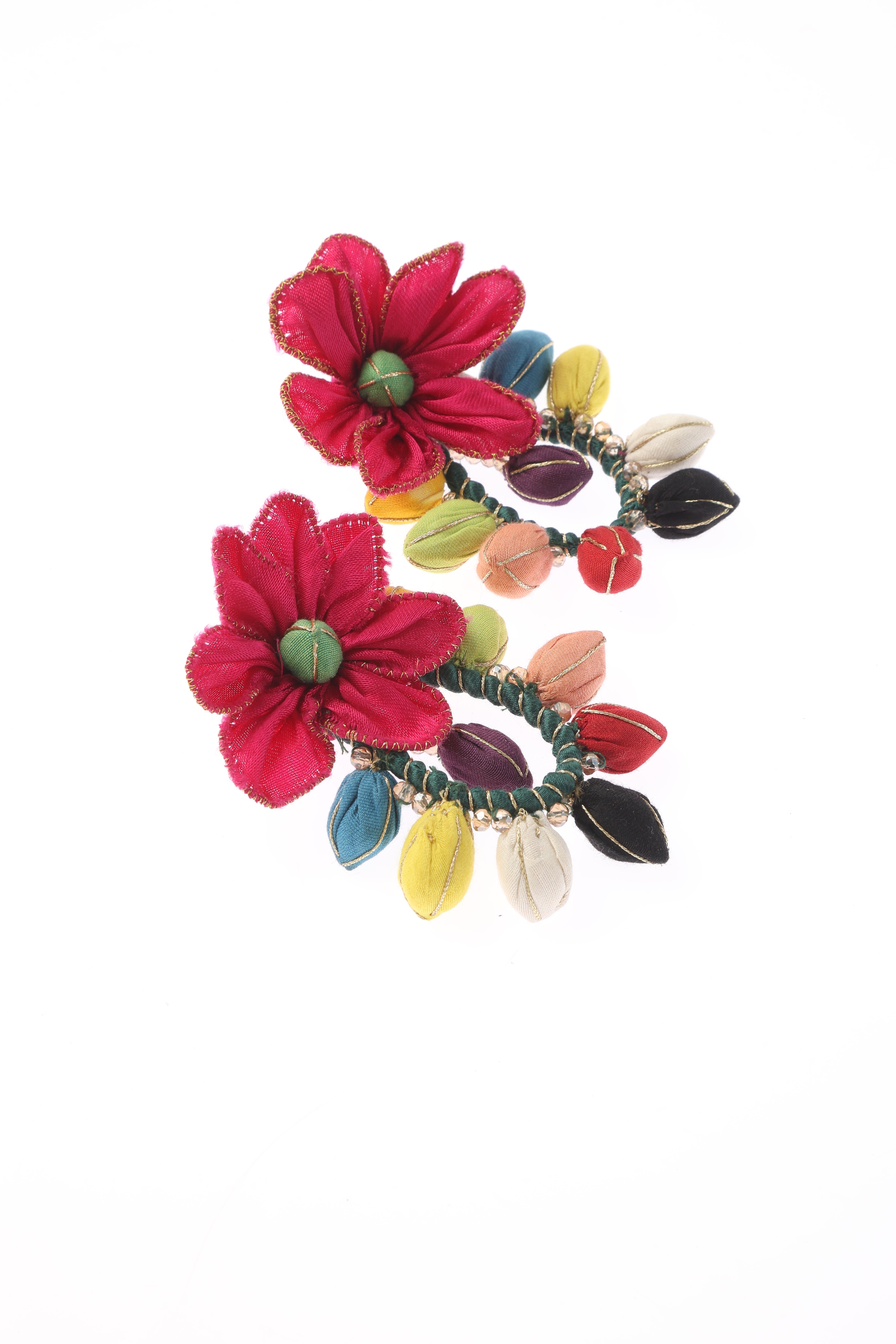 Satrangi Floral Earrings