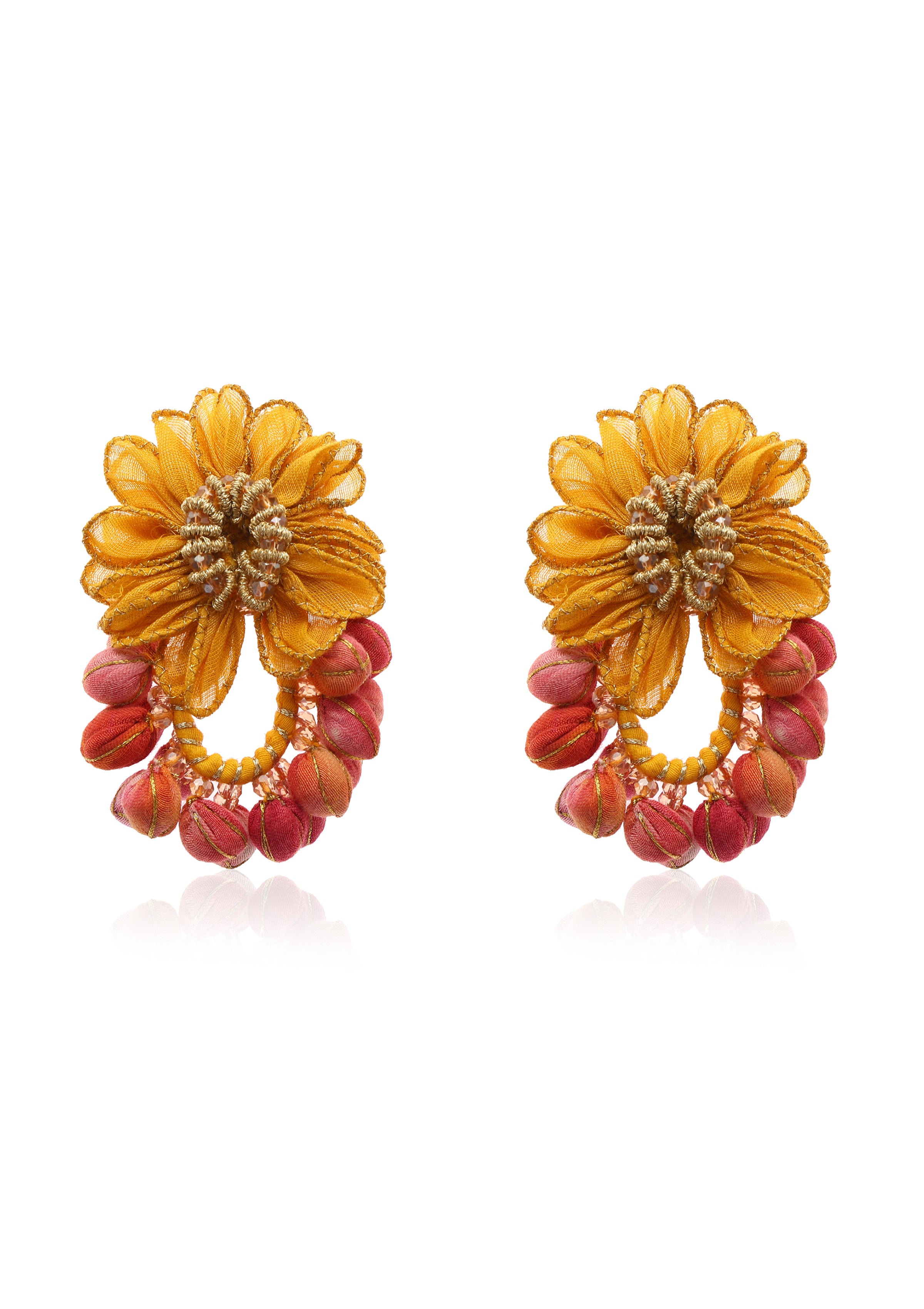 Amaltas Floral Earrings