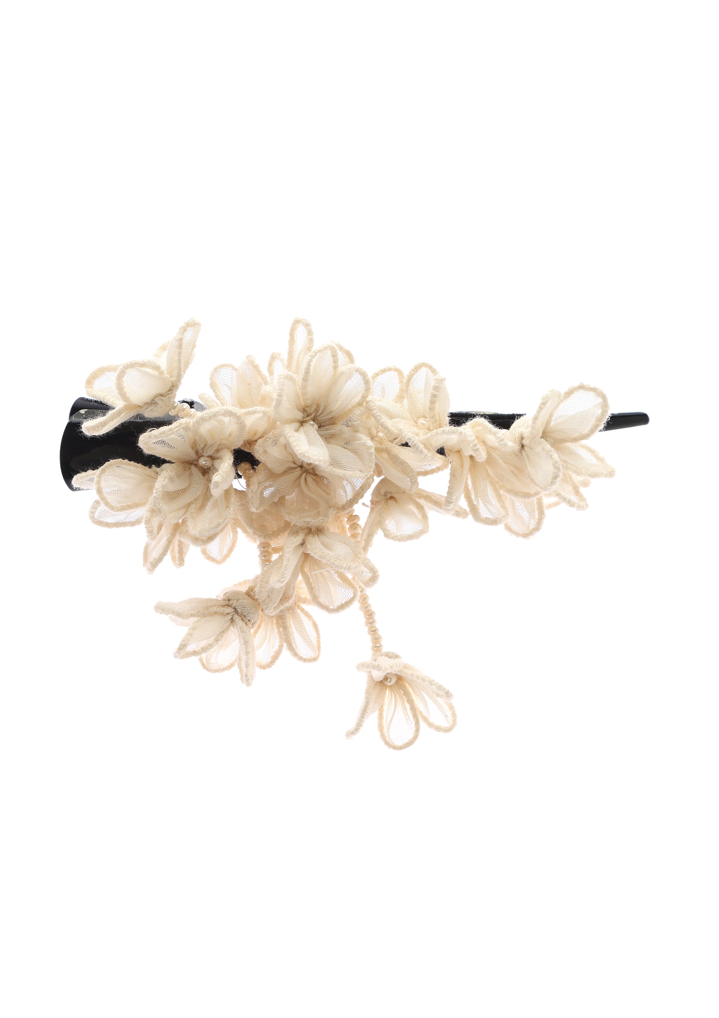Moon Floral Claw Clip