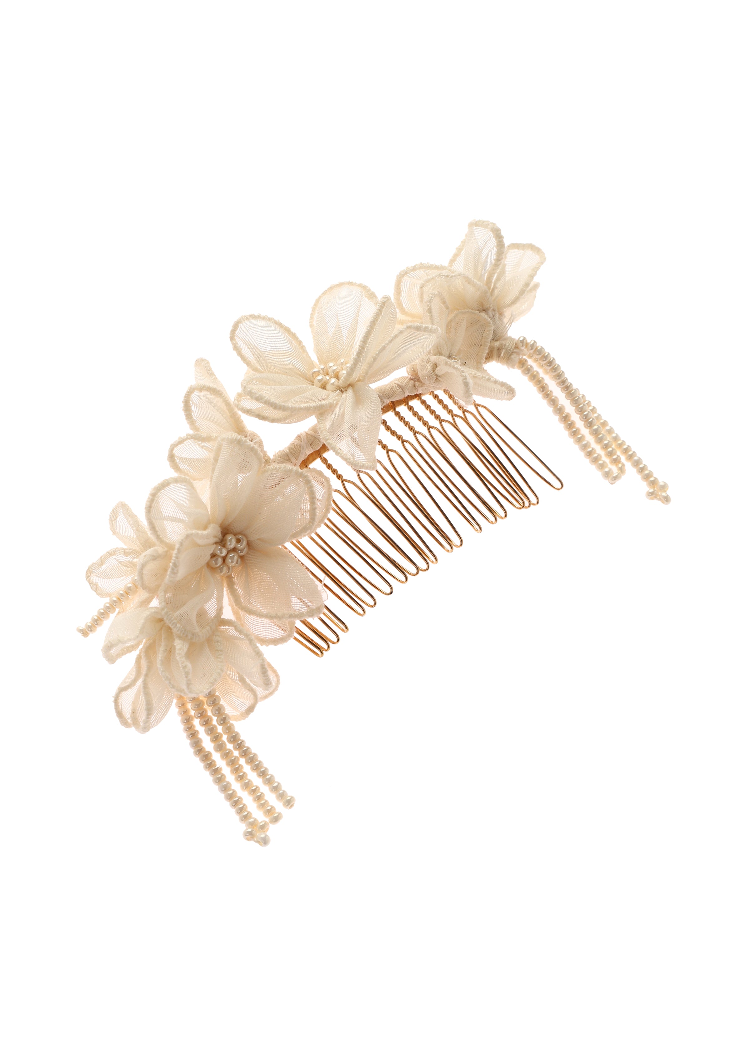 Bulan Flower Comb Clip
