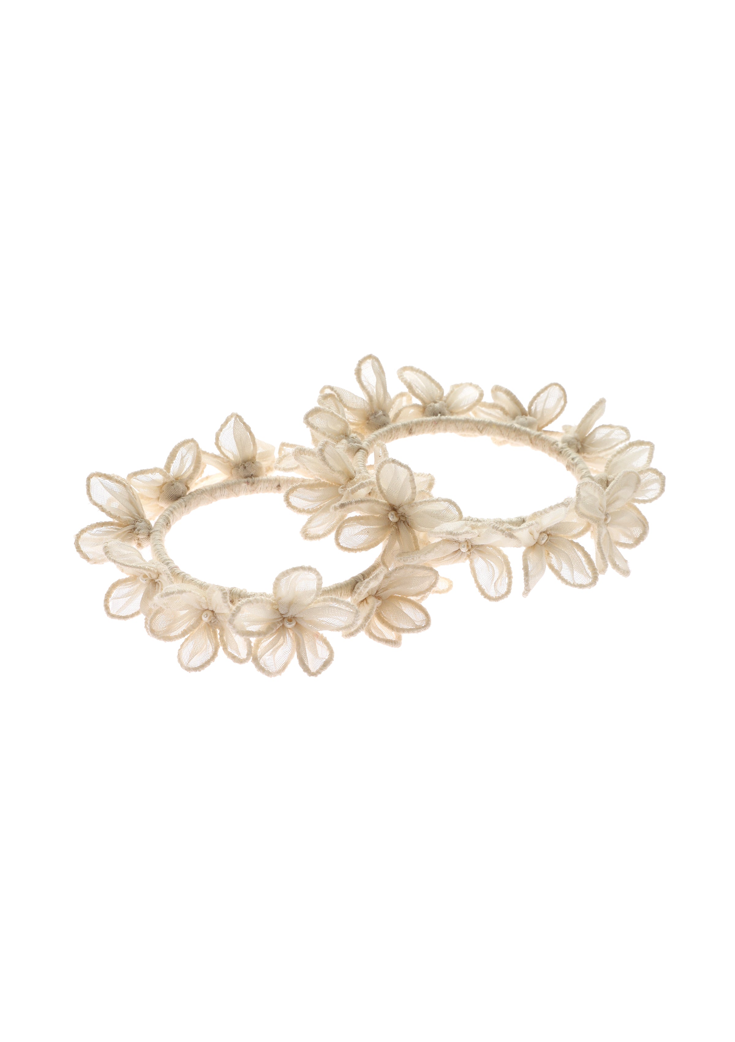 Bulan Floral Bangle - Set of 2