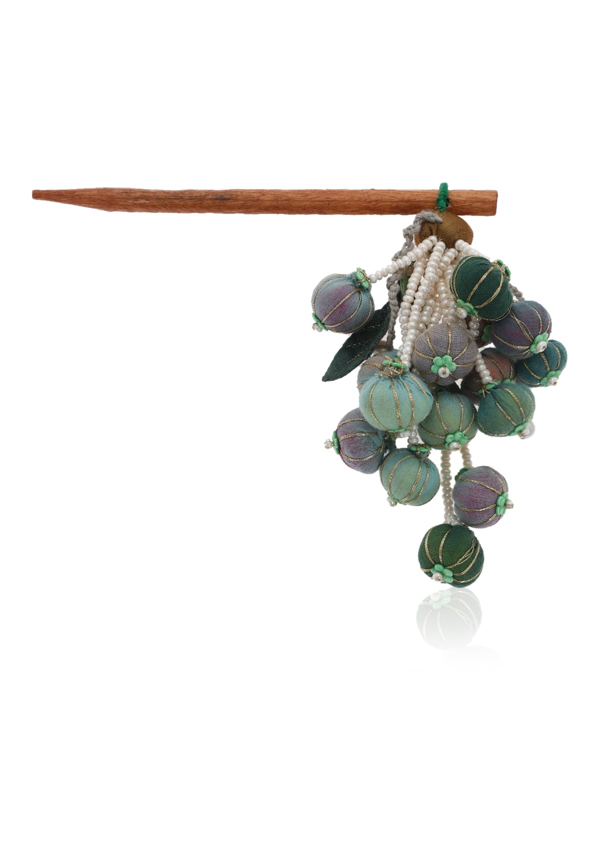 Loto Green Floral Juda Stick