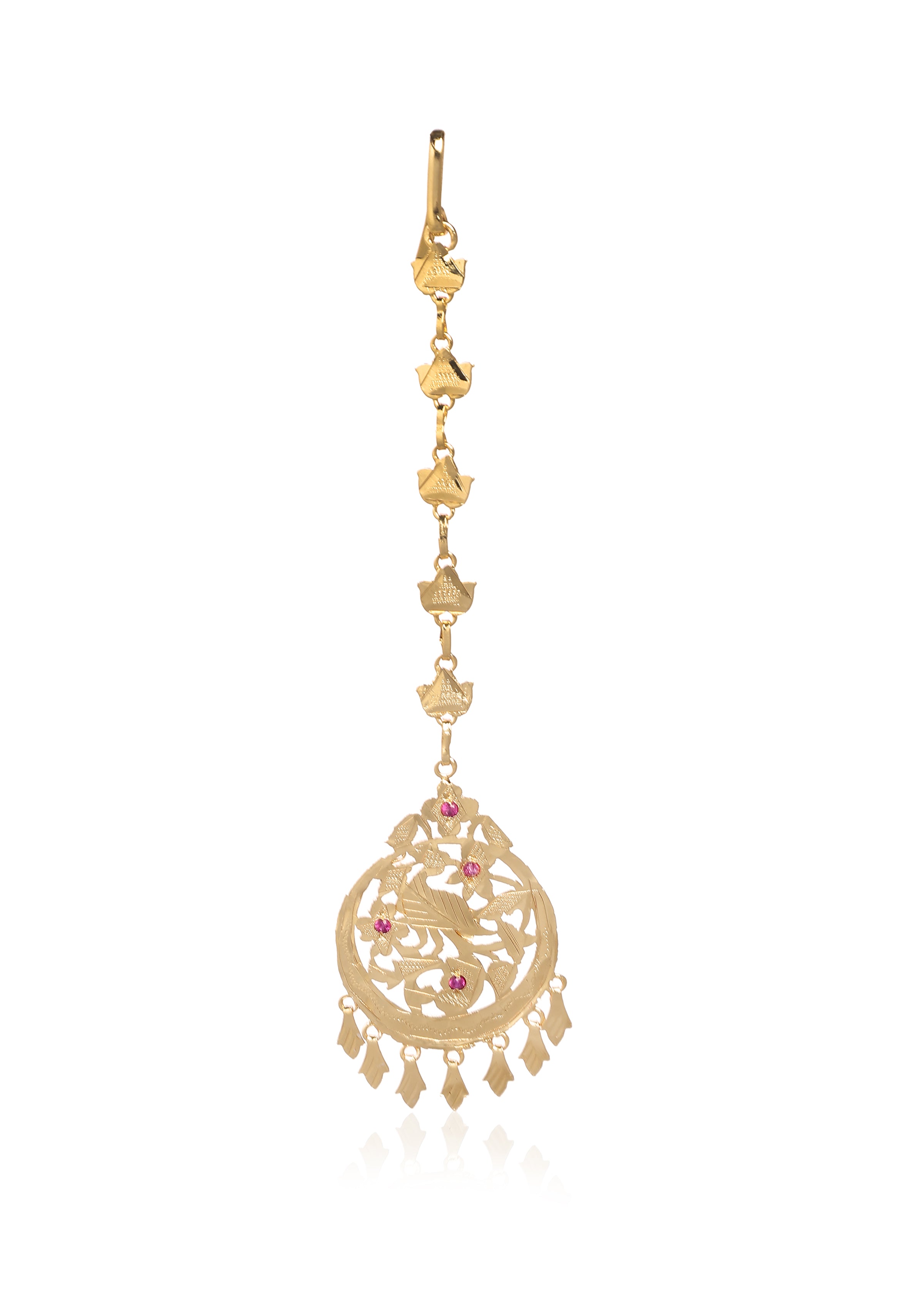 Dania Gold Tone Silver Mangtikka