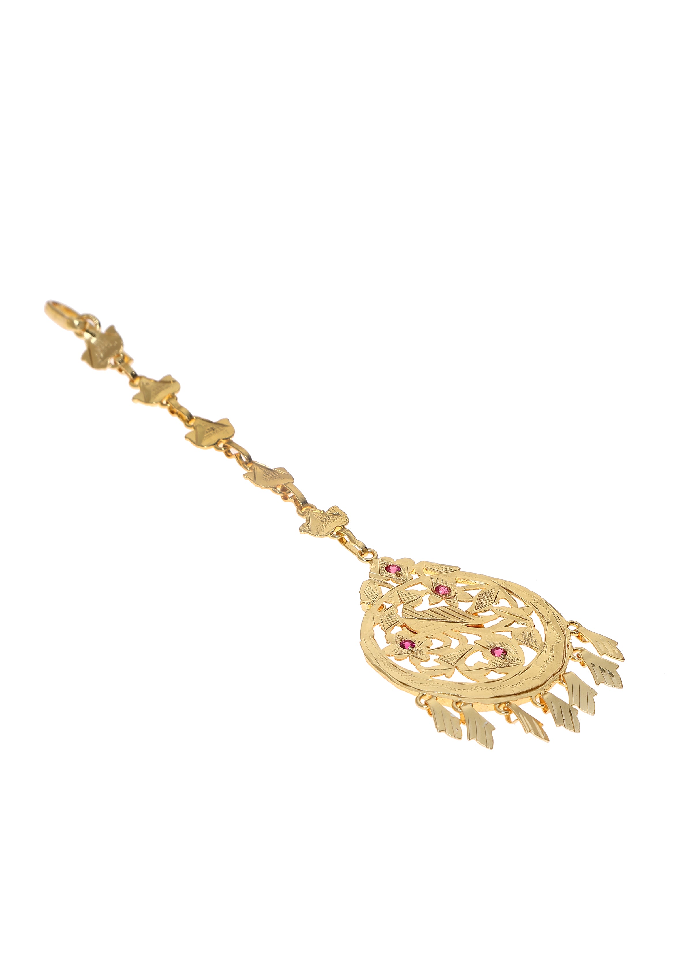 Dania Gold Tone Silver Mangtikka