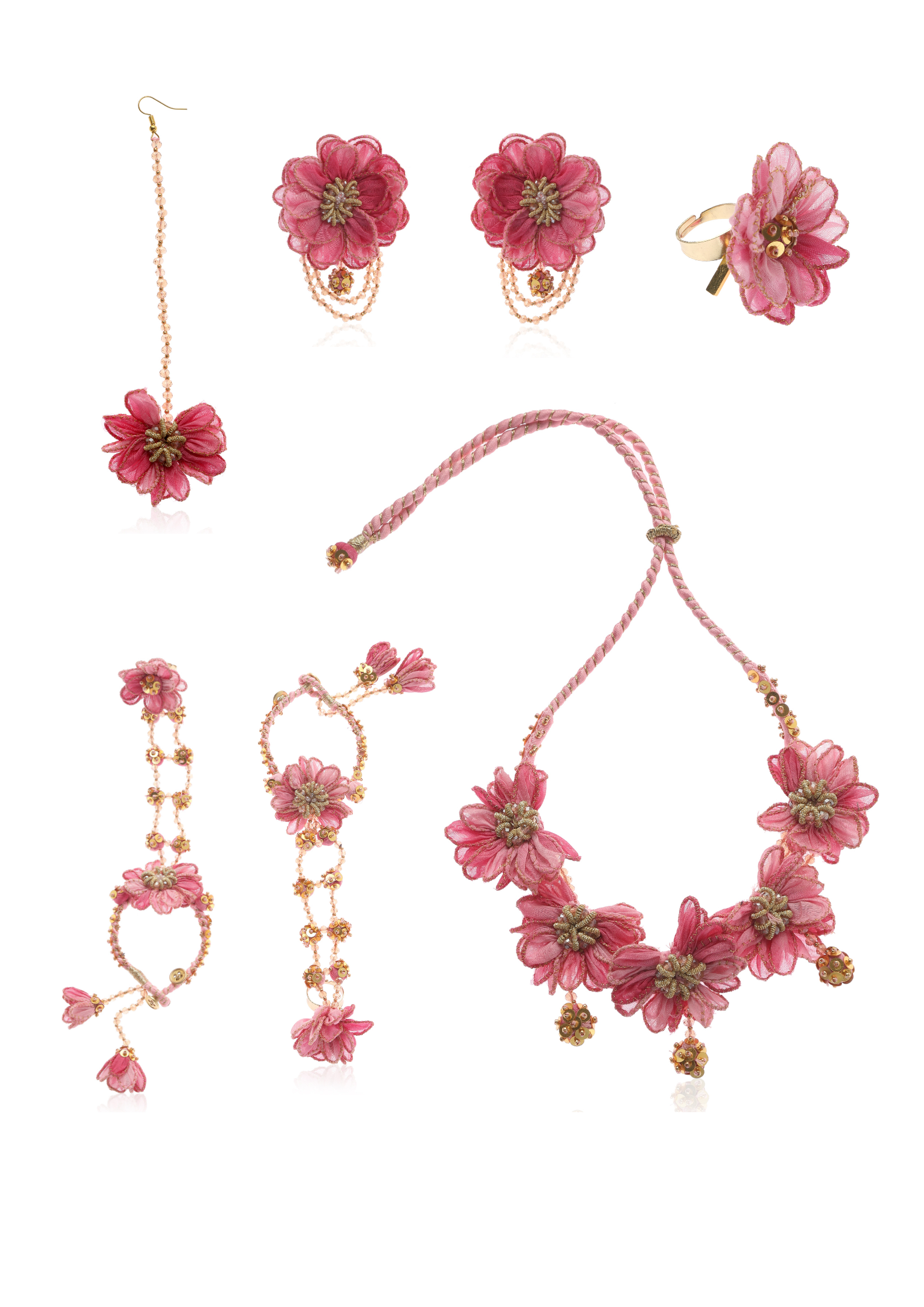 Bloom Blush Jewellery Set