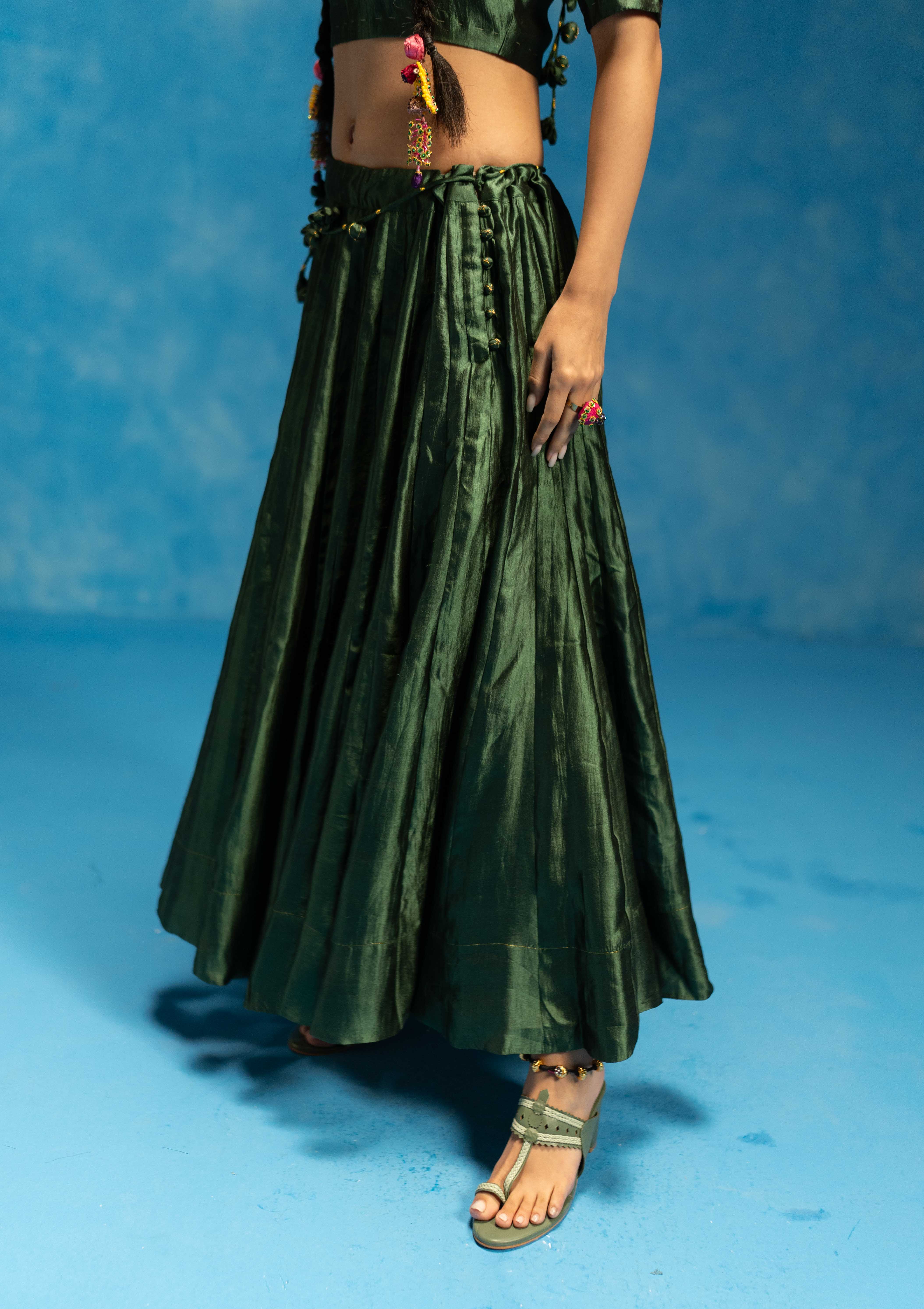 Aampanna Silk Skirt