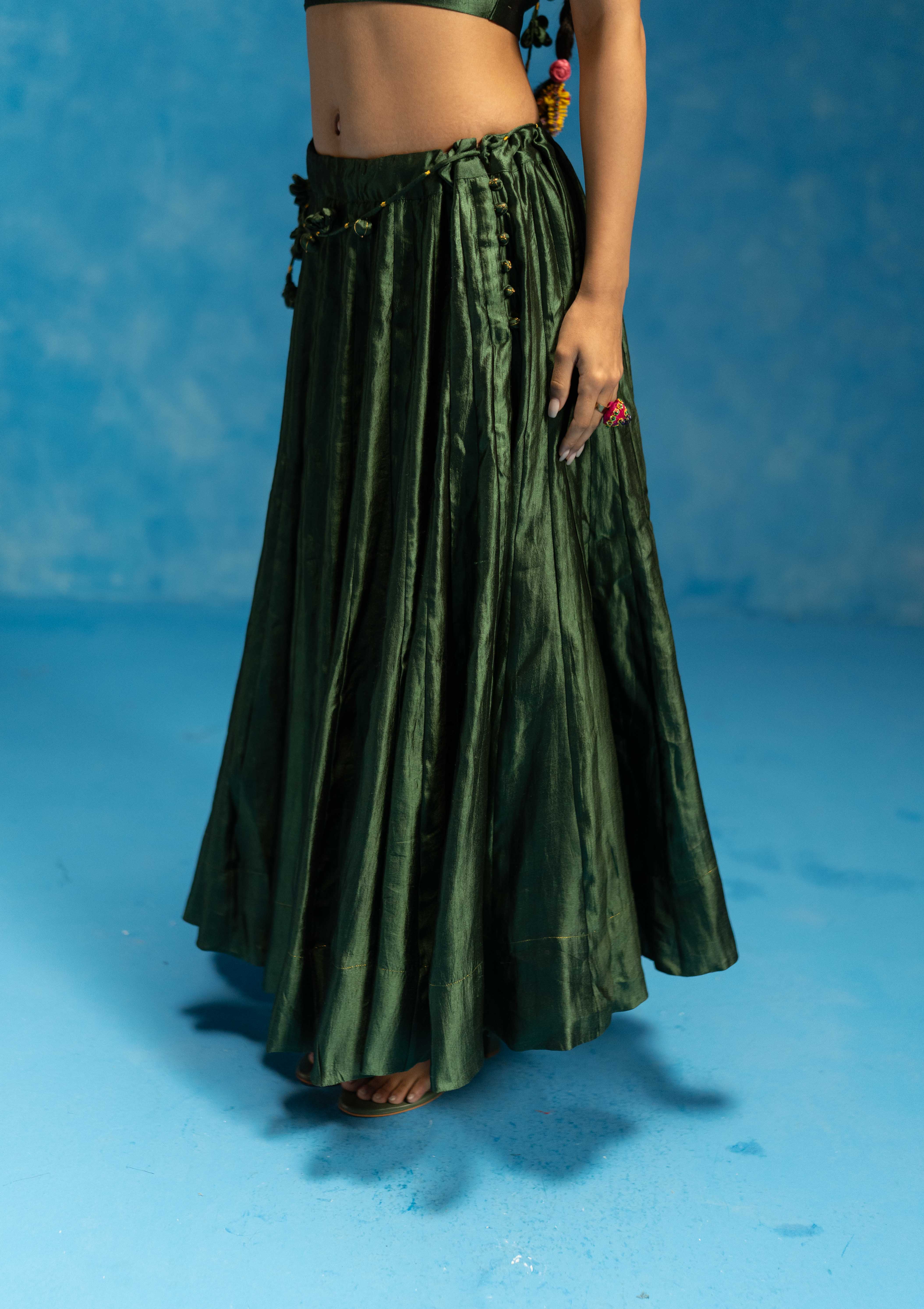 Aampanna Silk Skirt