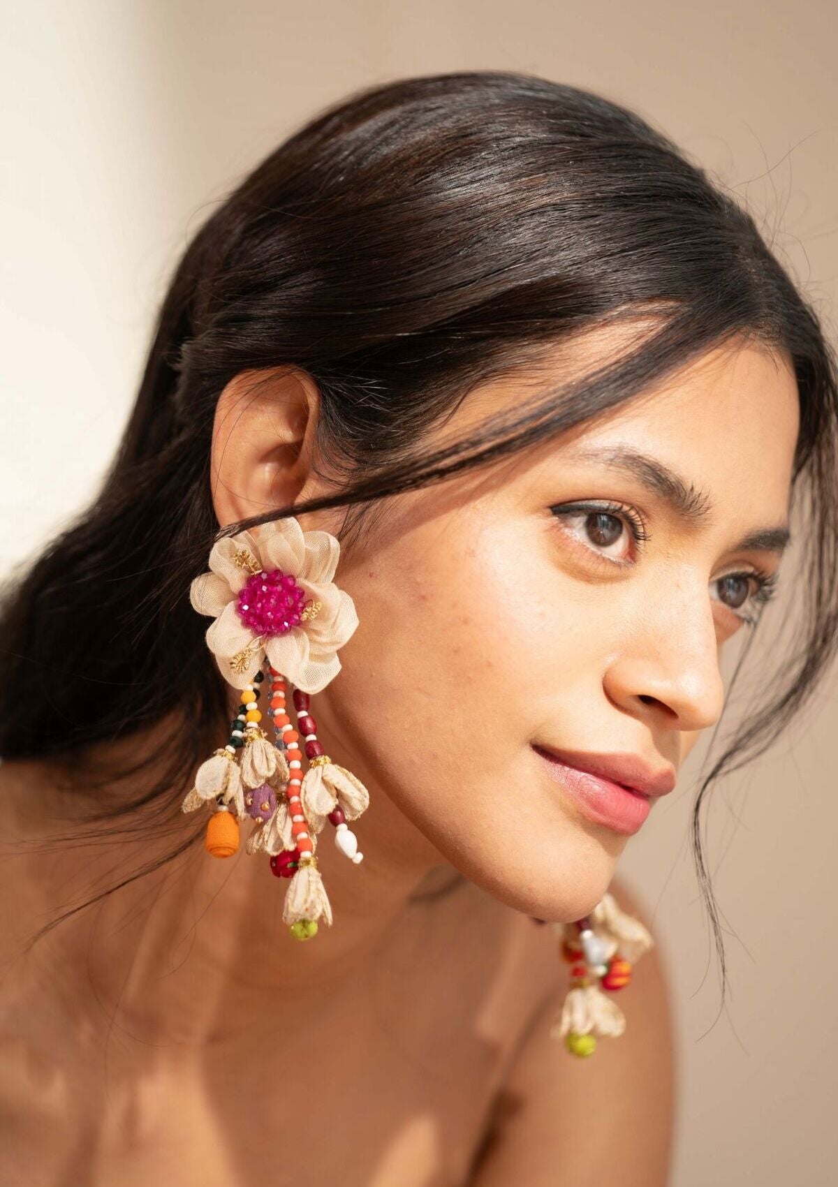 Aili Floral Jewellery set