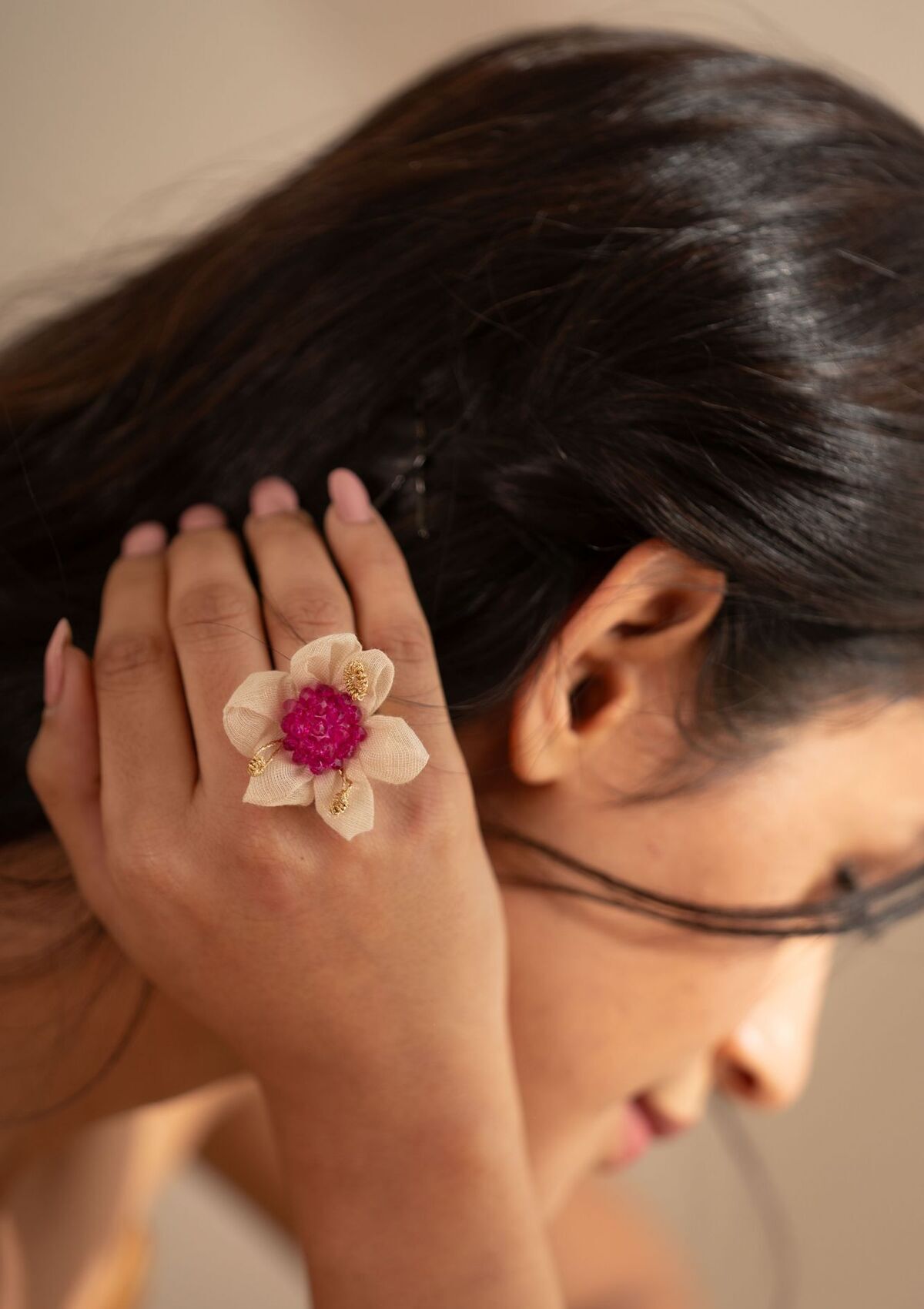Aili Floral Ring
