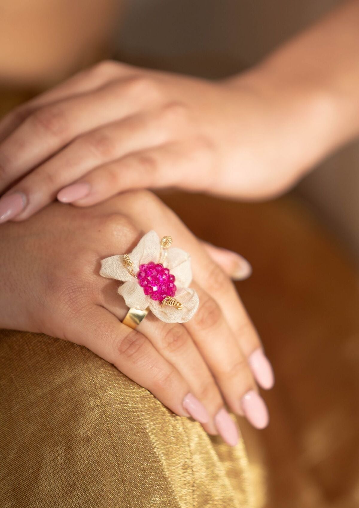 Aili Floral Ring