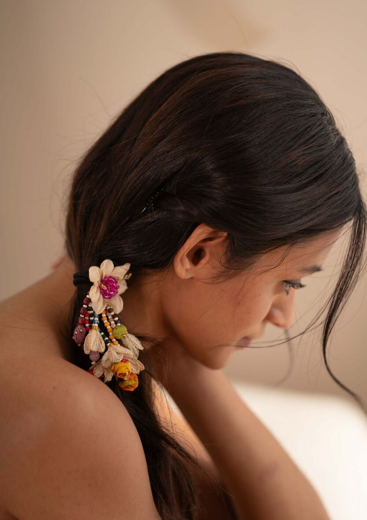 Aili Floral Rubber Band