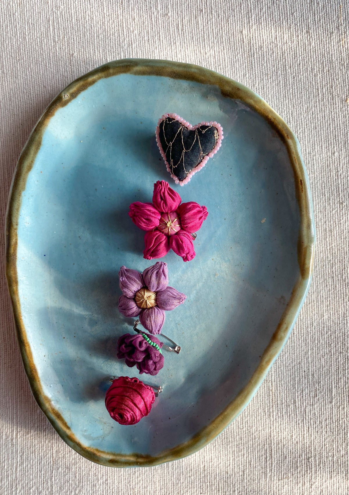 Baga Brooches - Set of 5