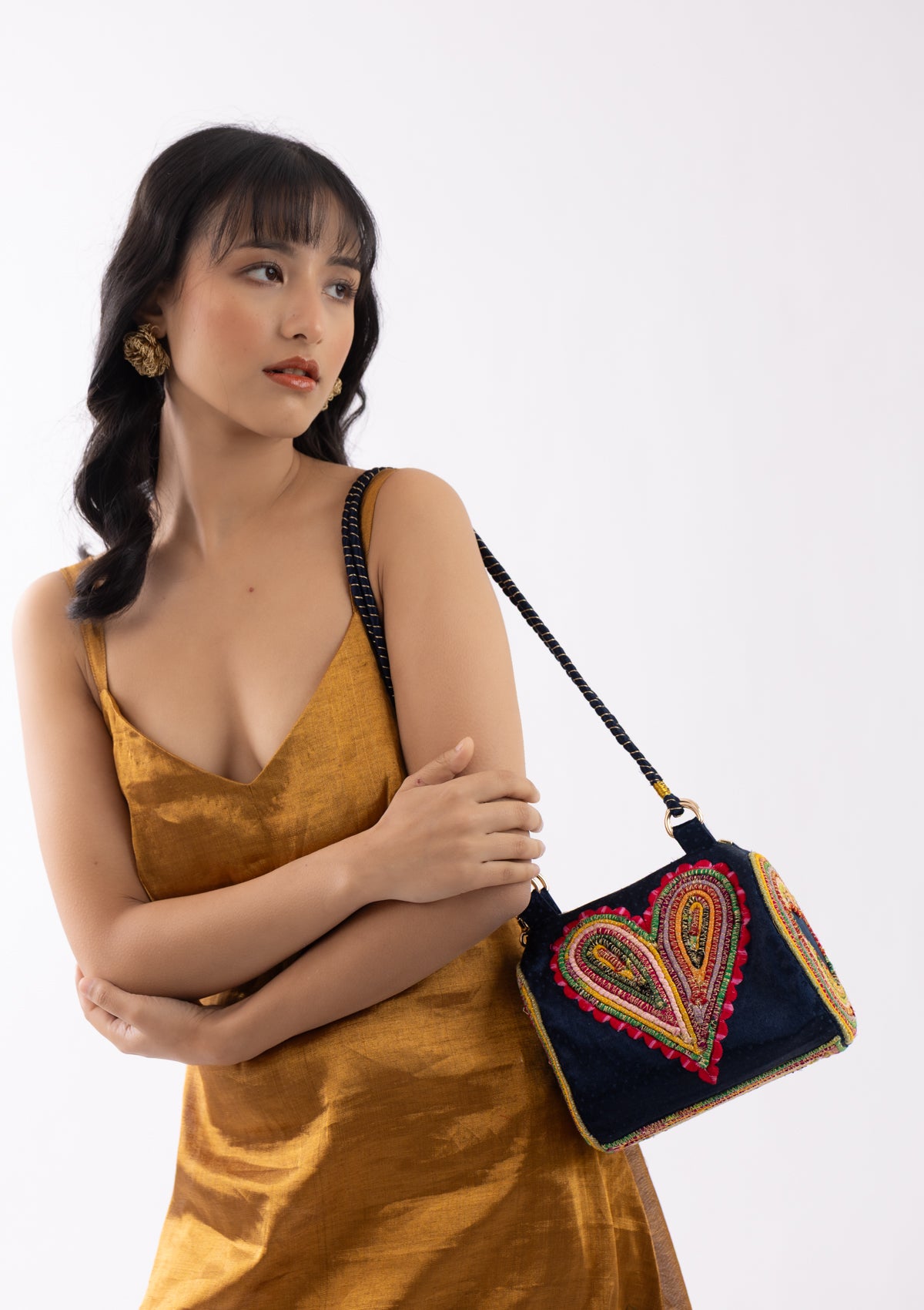 India's Heart Sling Bag