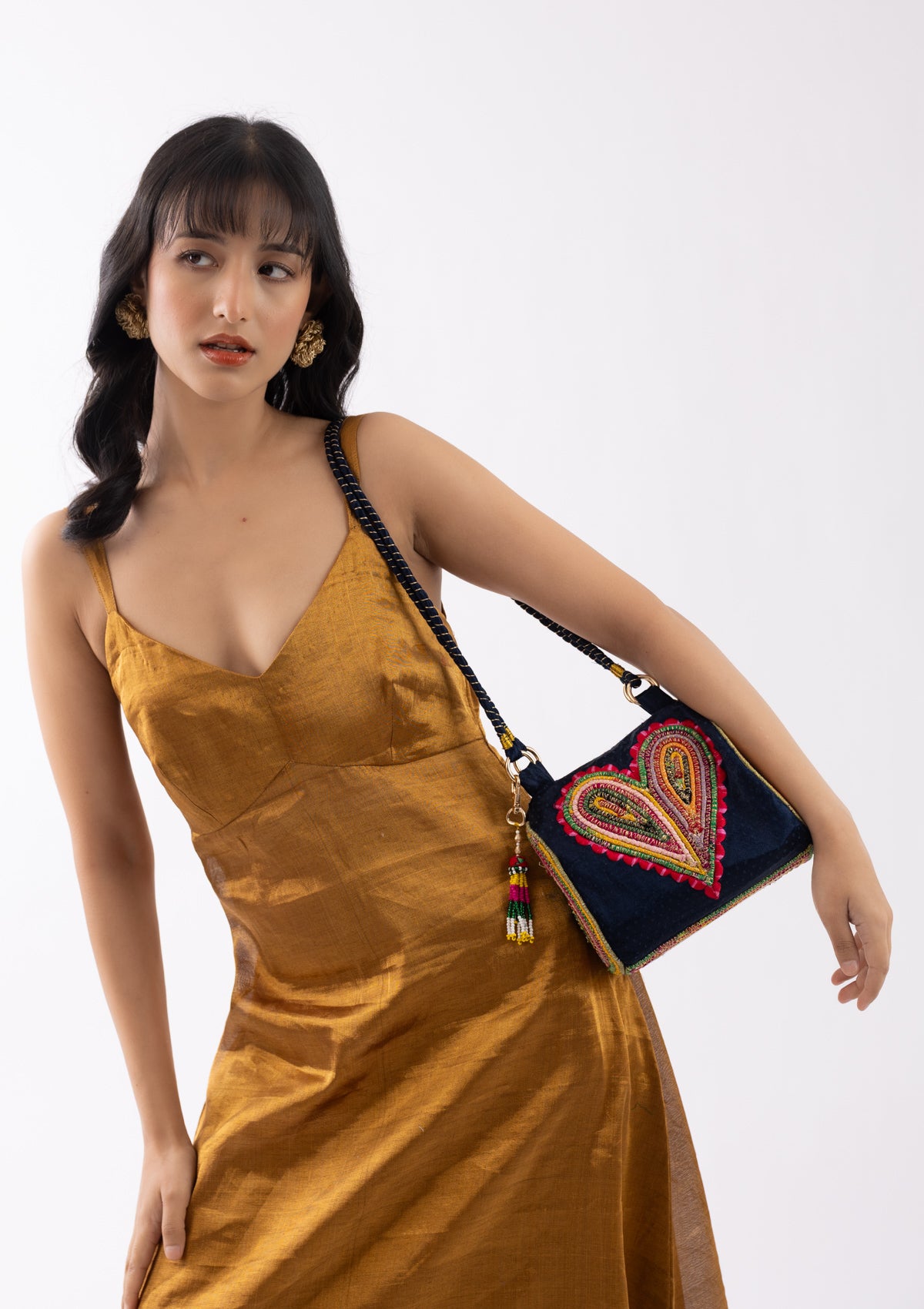 India's Heart Sling Bag