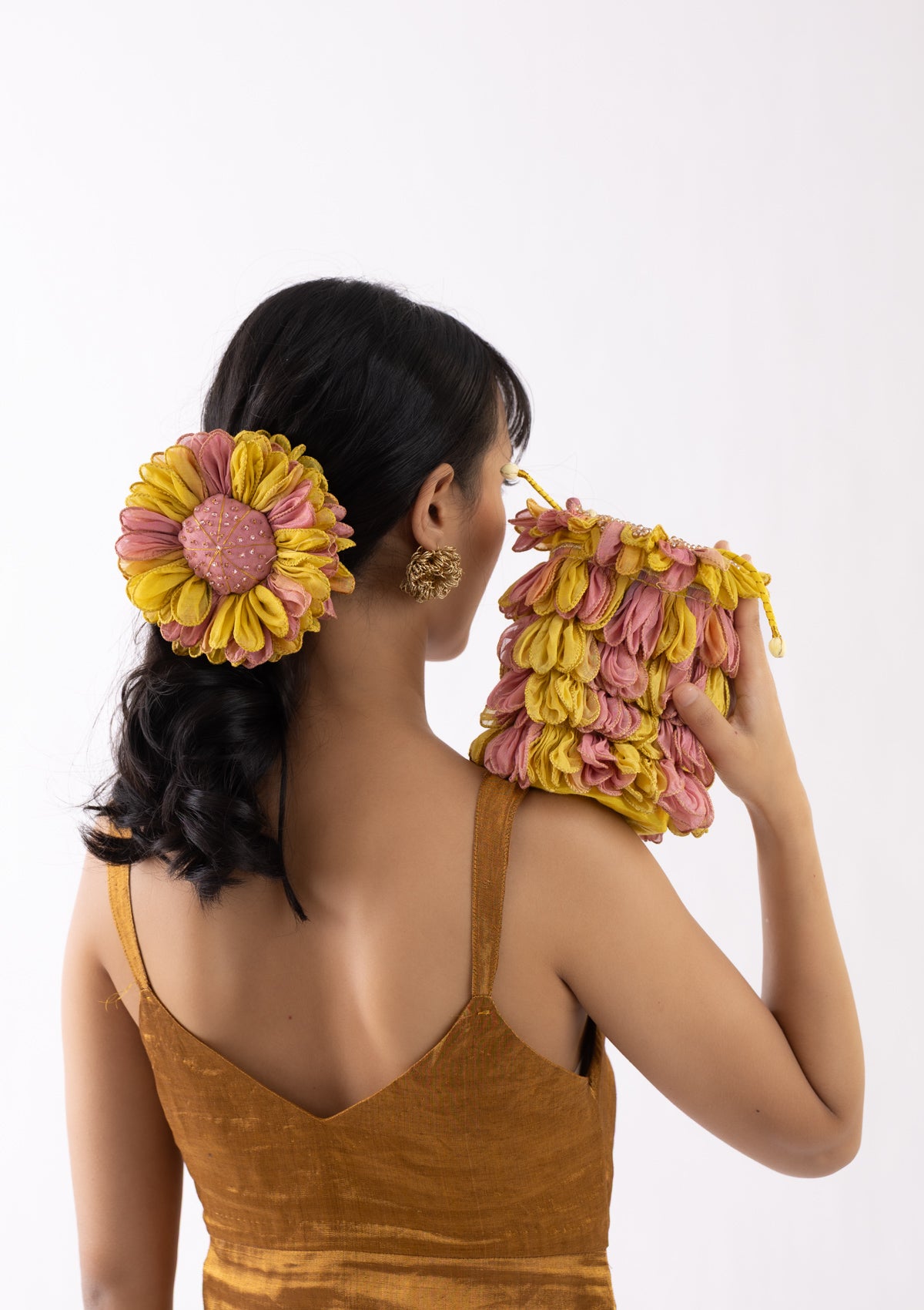 Freya Floral Claw Clip