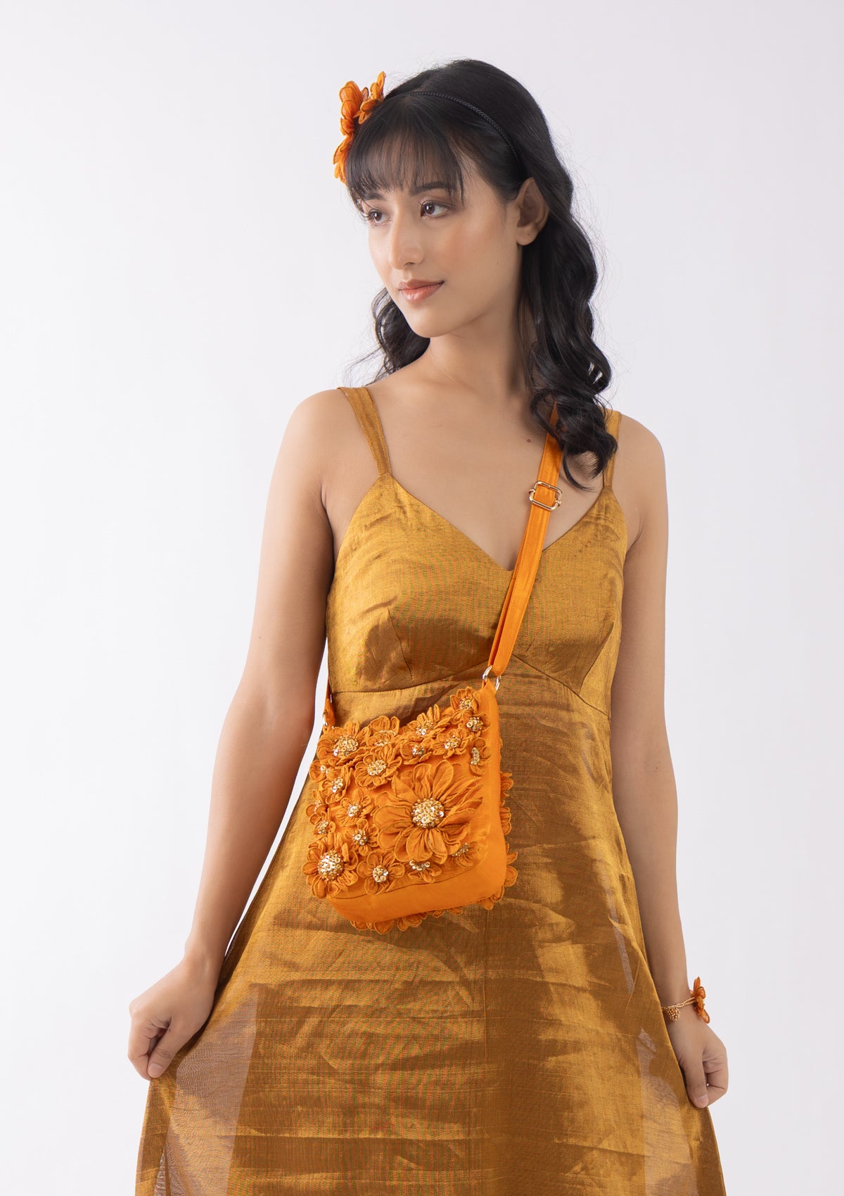 Fanta Floral Sling Bag