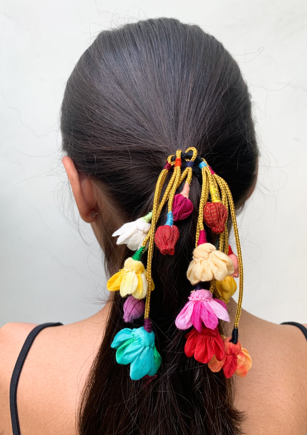 Beautiful Chaos Floral Rubber Band