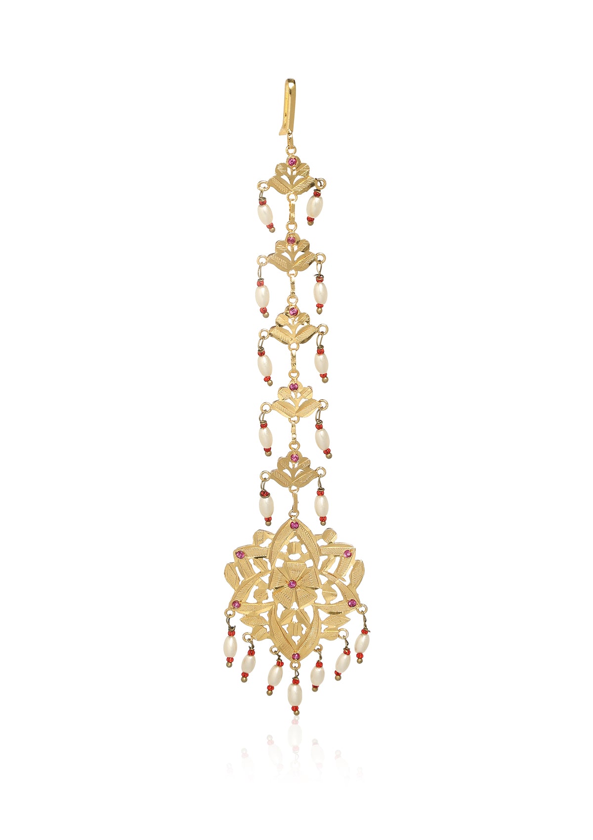 Bibbi Gold Tone Silver Mangtikka