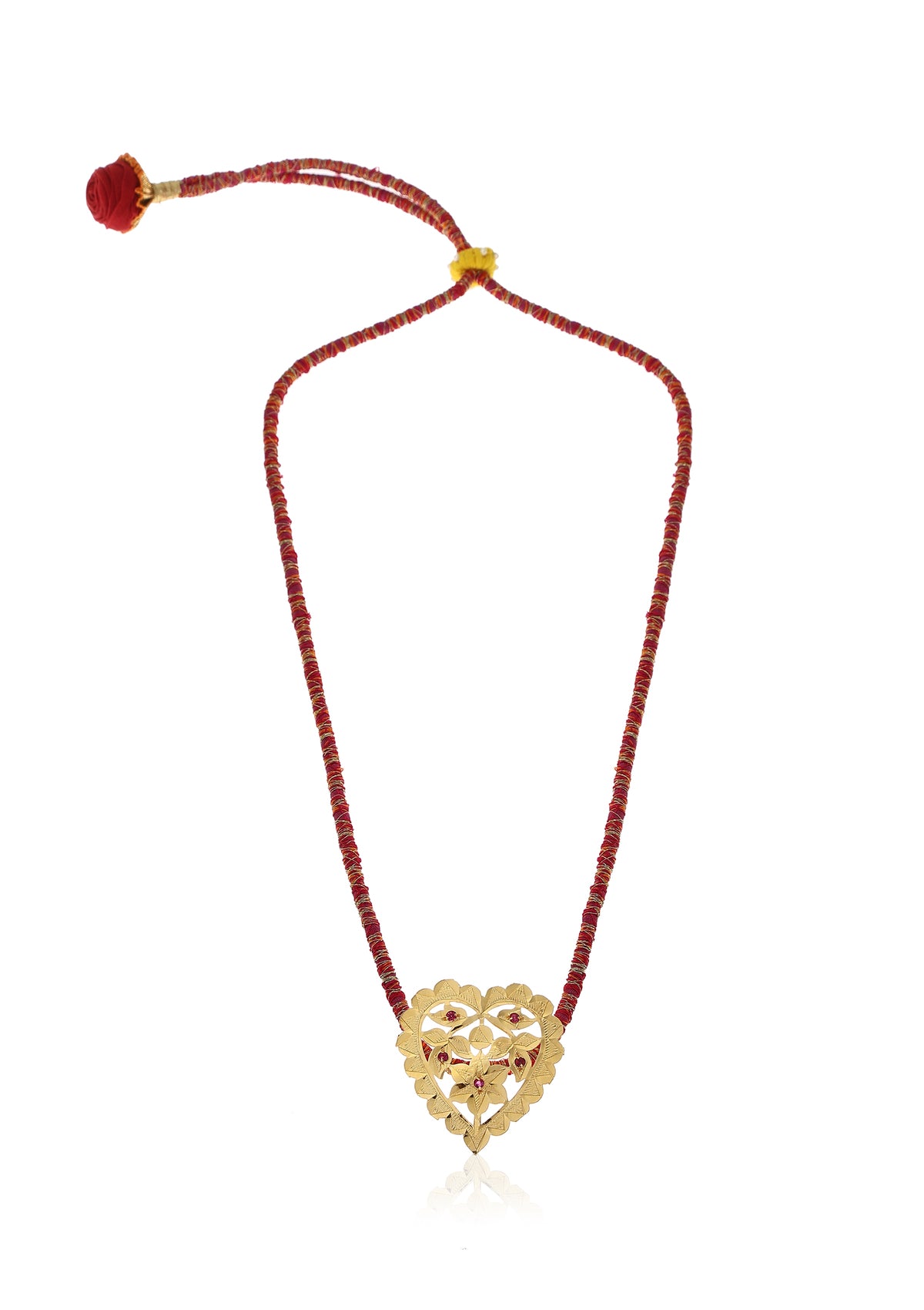 Billa Gold Tone Silver Pendant
