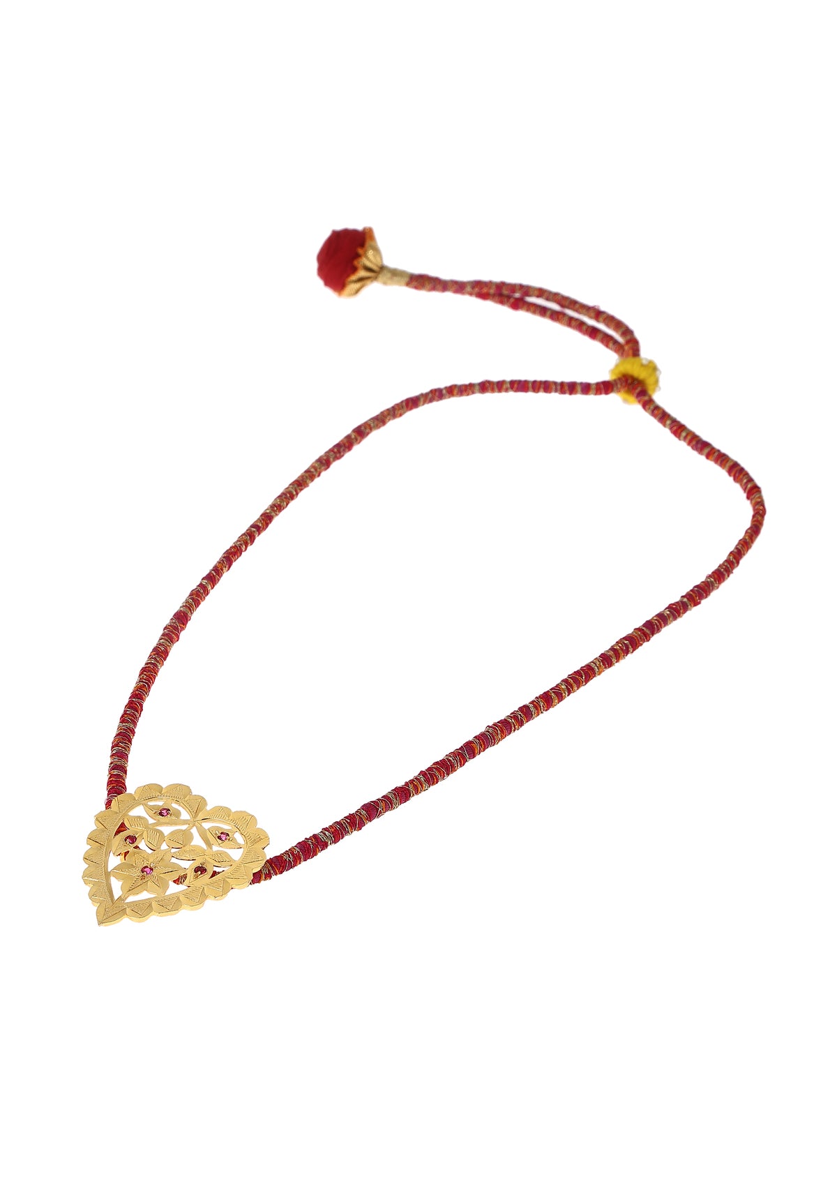 Billa Gold Tone Silver Pendant