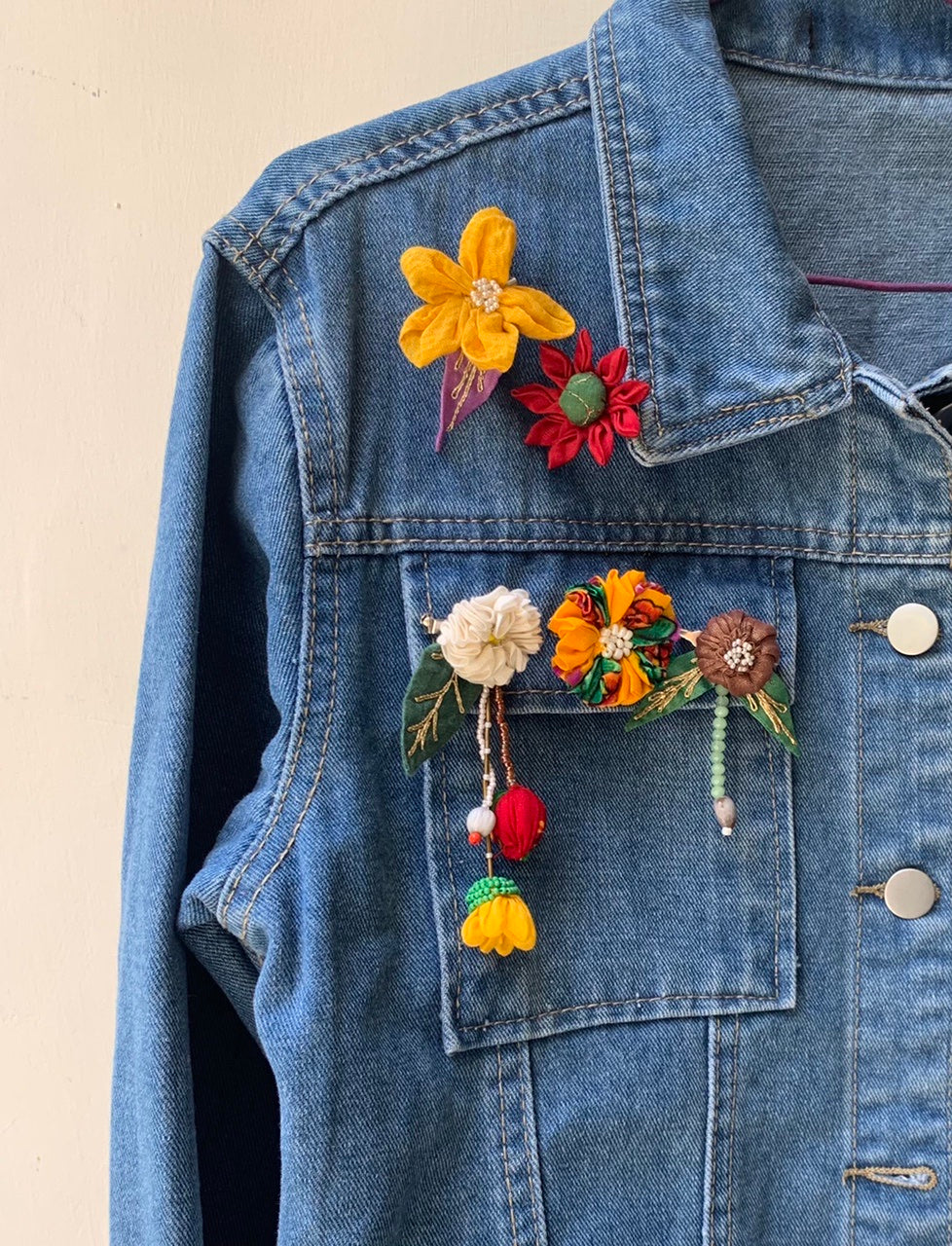 Bunga Brooches - Set of 5