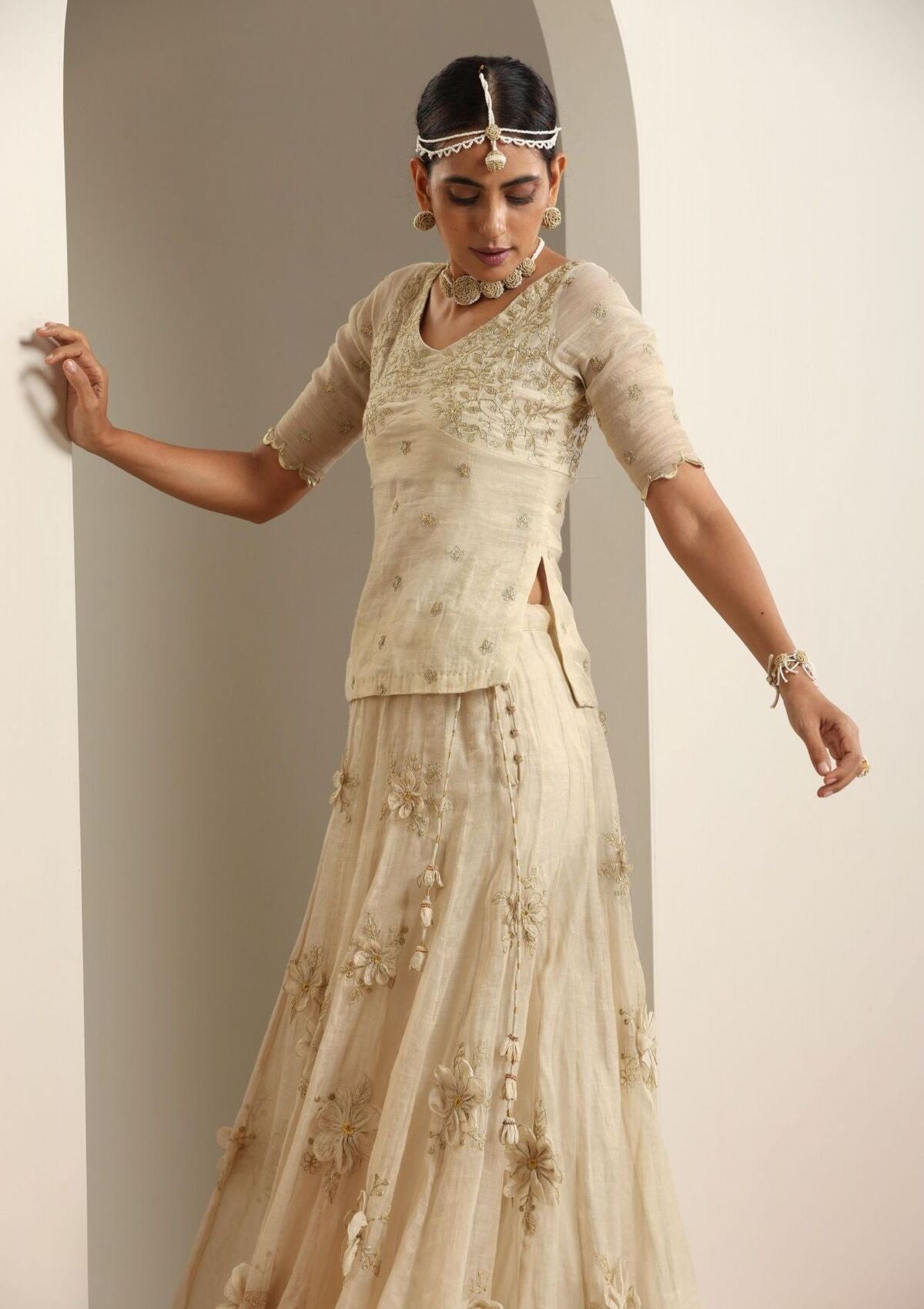 Chitrakoot Gold Ghagra, Blouse, Dupatta set
