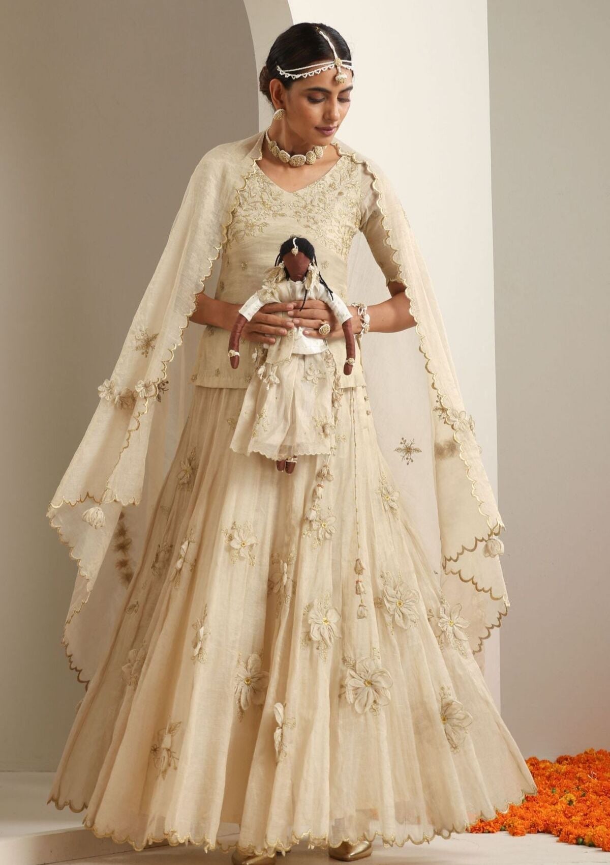 Chitrakoot Gold Ghagra, Blouse, Dupatta set
