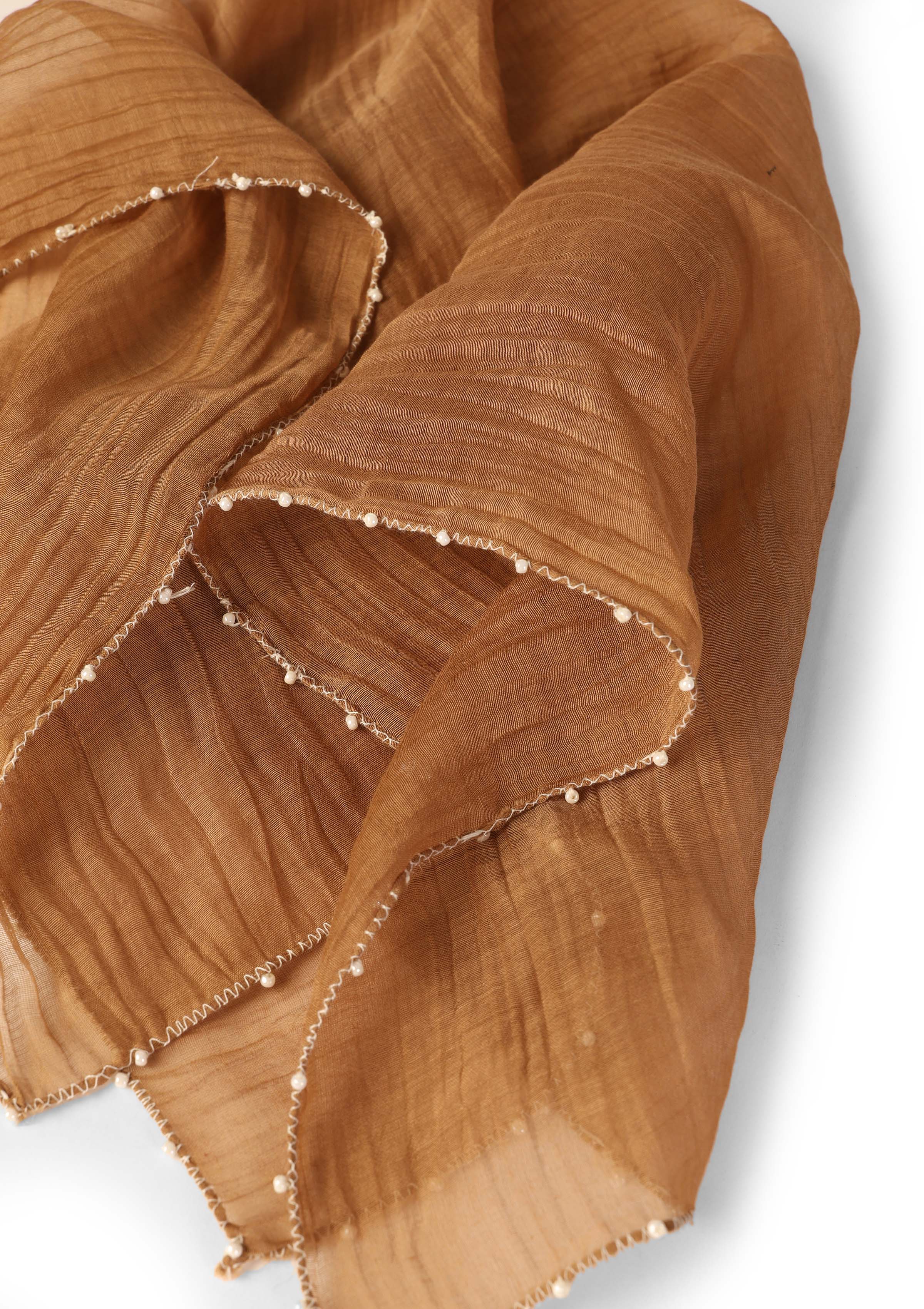Warm Taupe Unisex Scarf