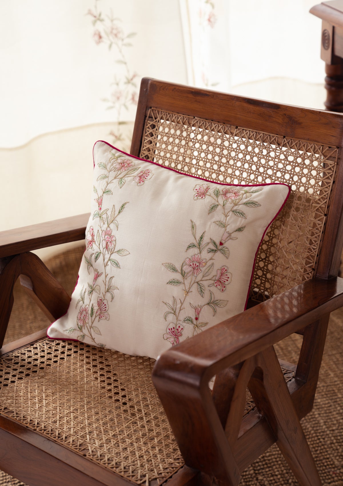 Daeva Applique Cushion Cover