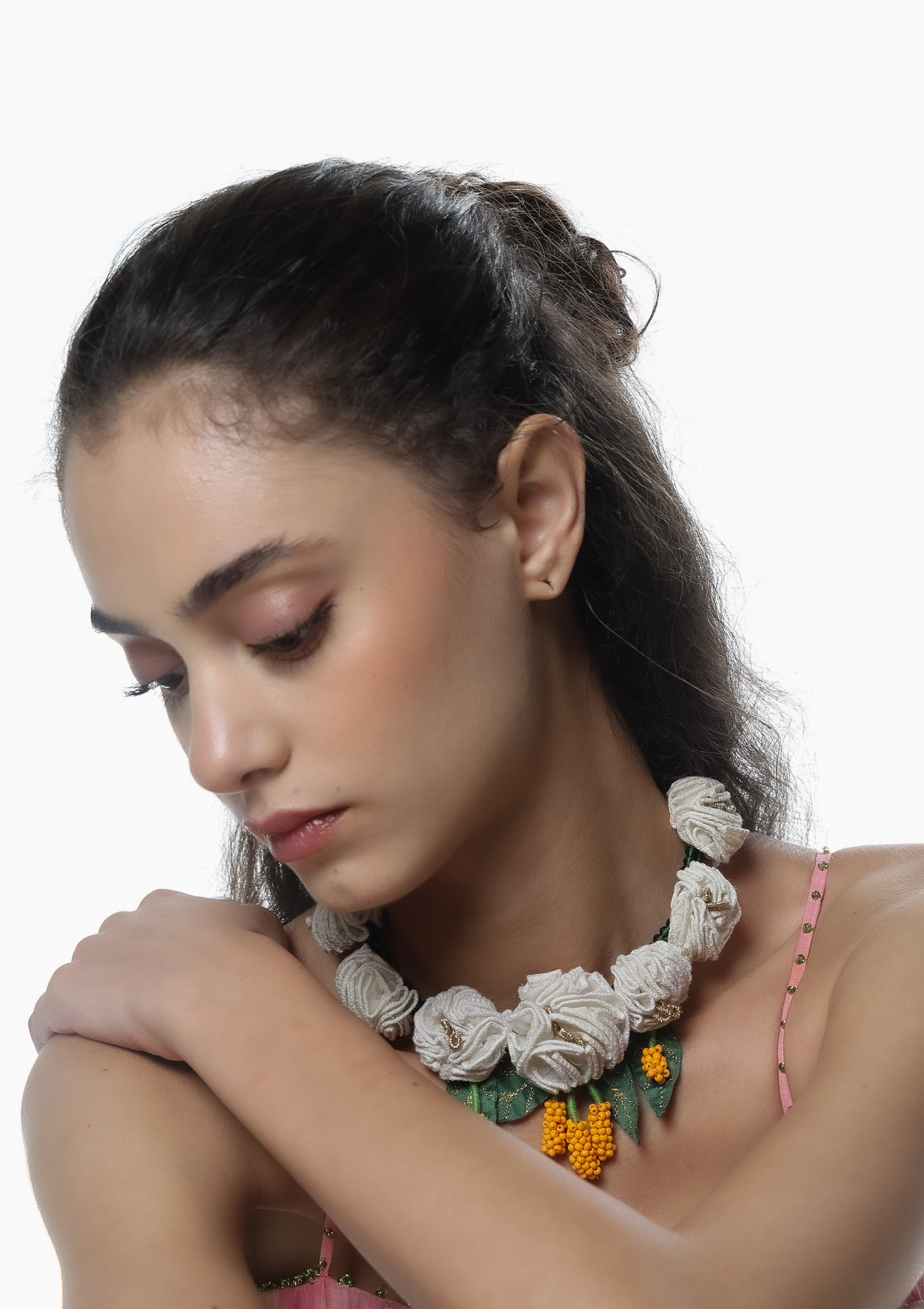 Kumudini Floral Necklace