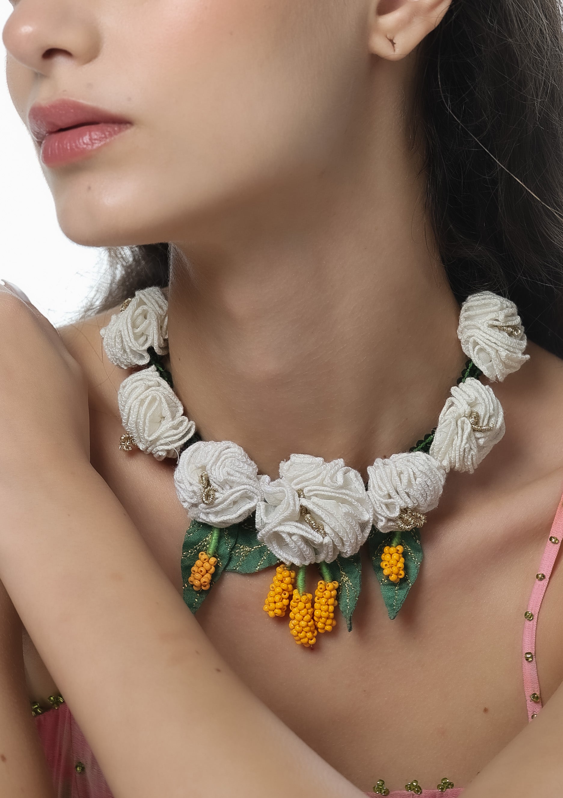 Kumudini Floral Necklace