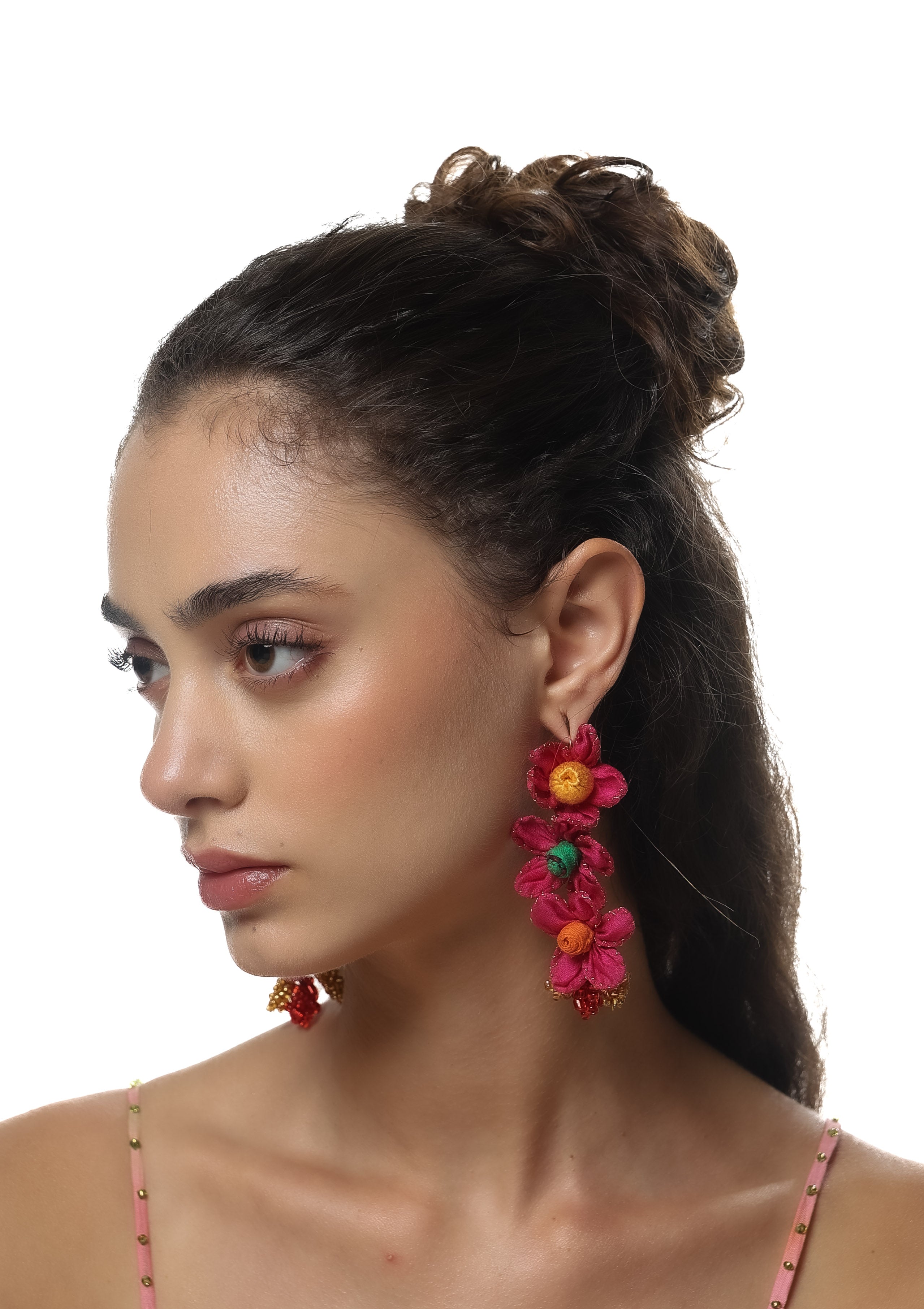 Kamboja Floral Earrings